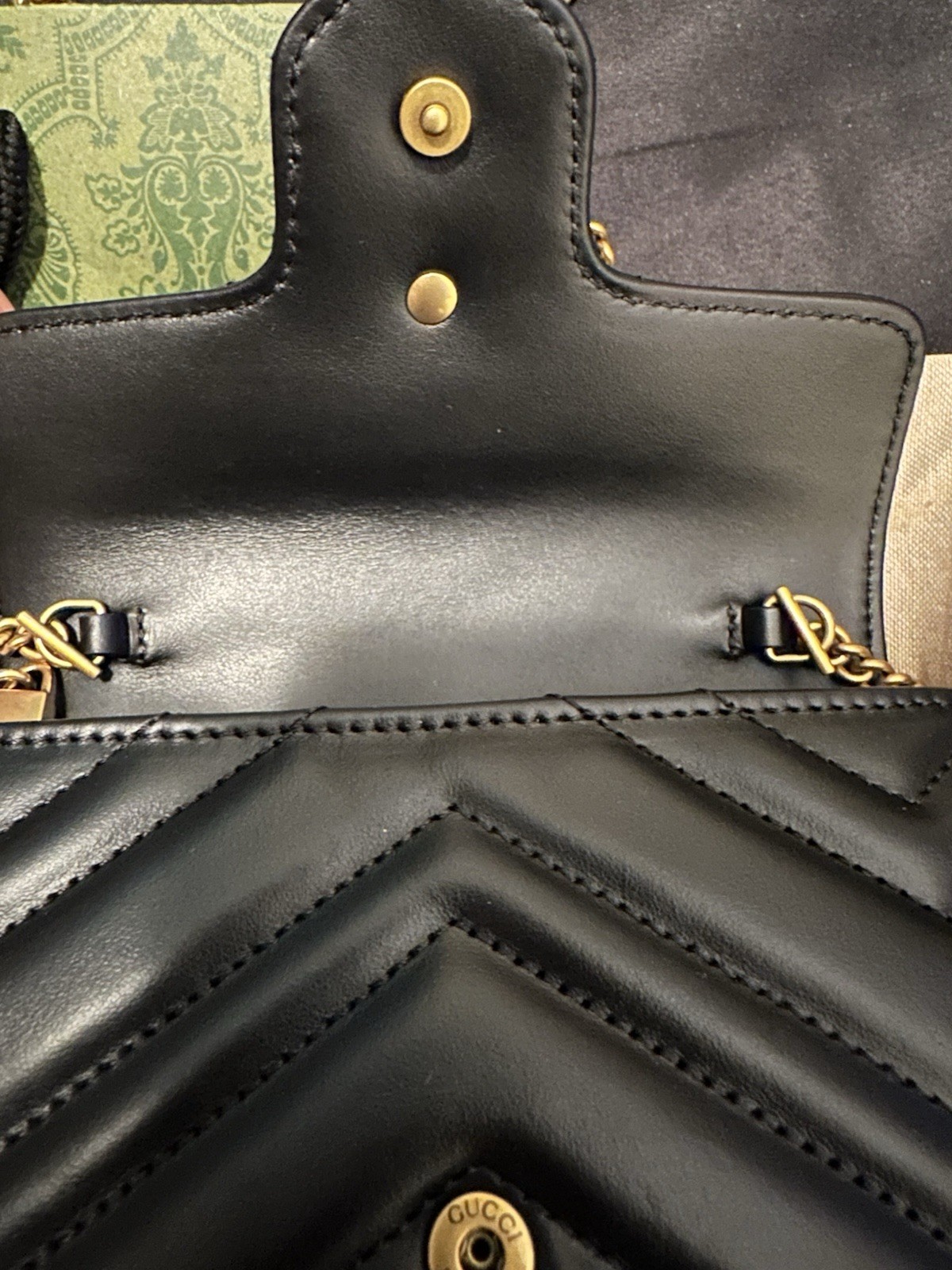 GG Marmont Matelasse Leather Super Mini Shoulder Bag