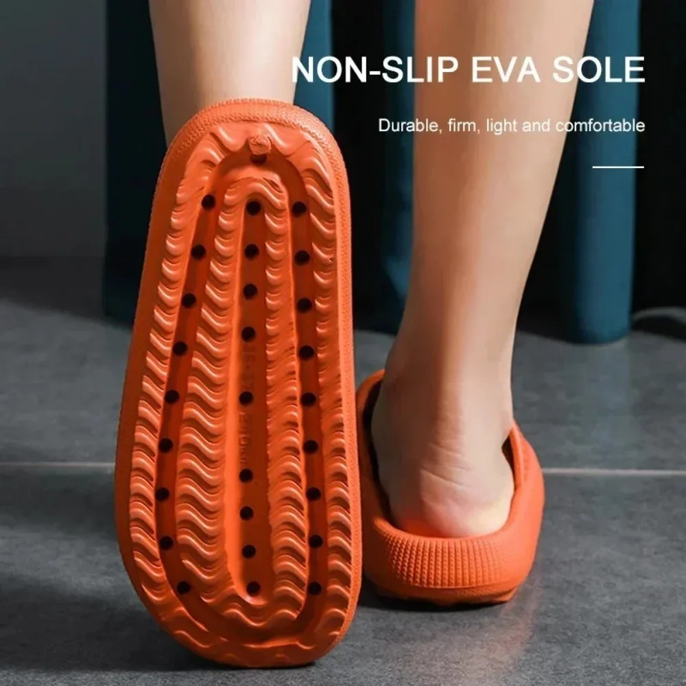 Cozy Pillow Slides Anti-Slip Sandals Ultra Soft Slippers Cloud Home Outdoor Shoe
