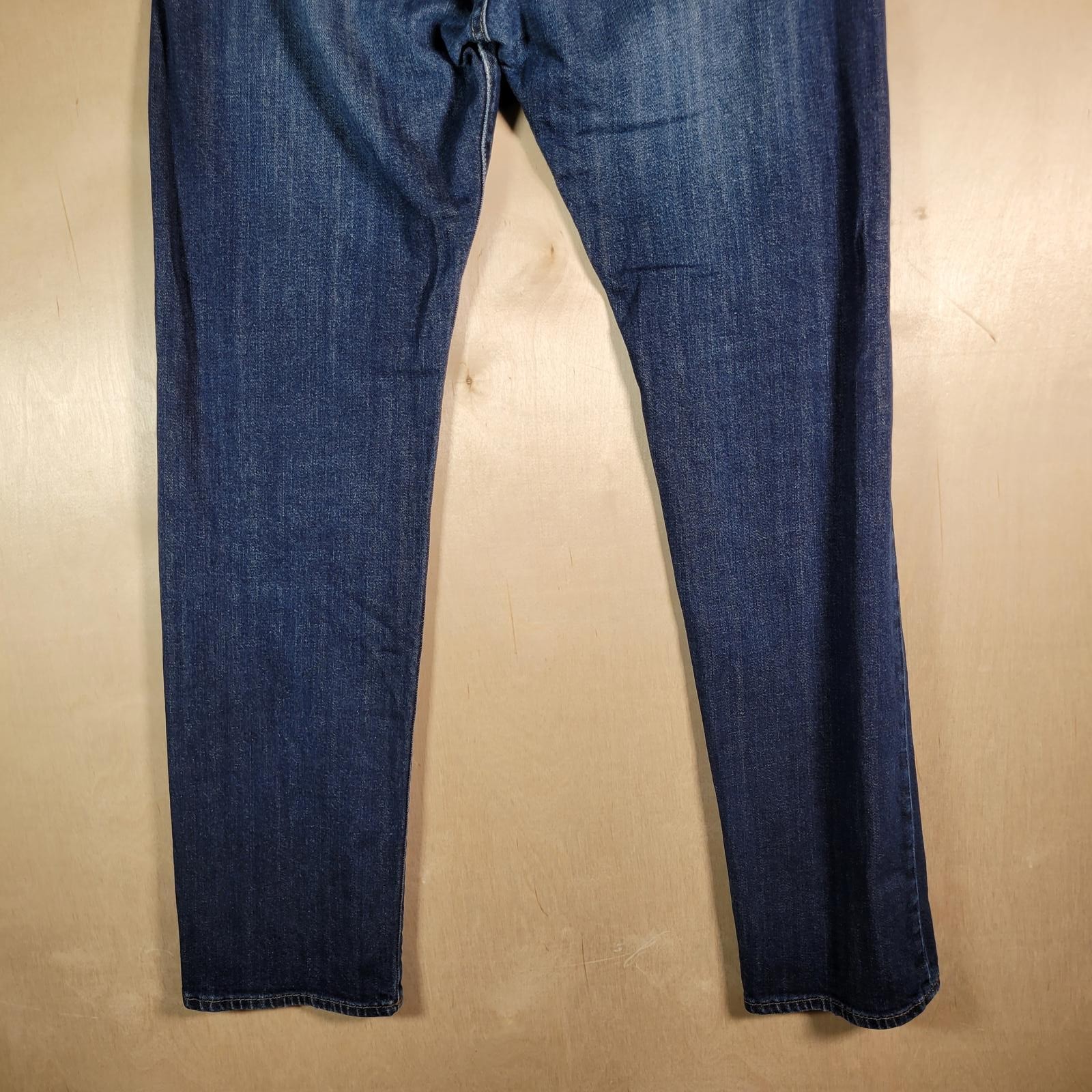 H&M & Denim Straight Blue Denim Button Fly Jeans Men Size 32×32