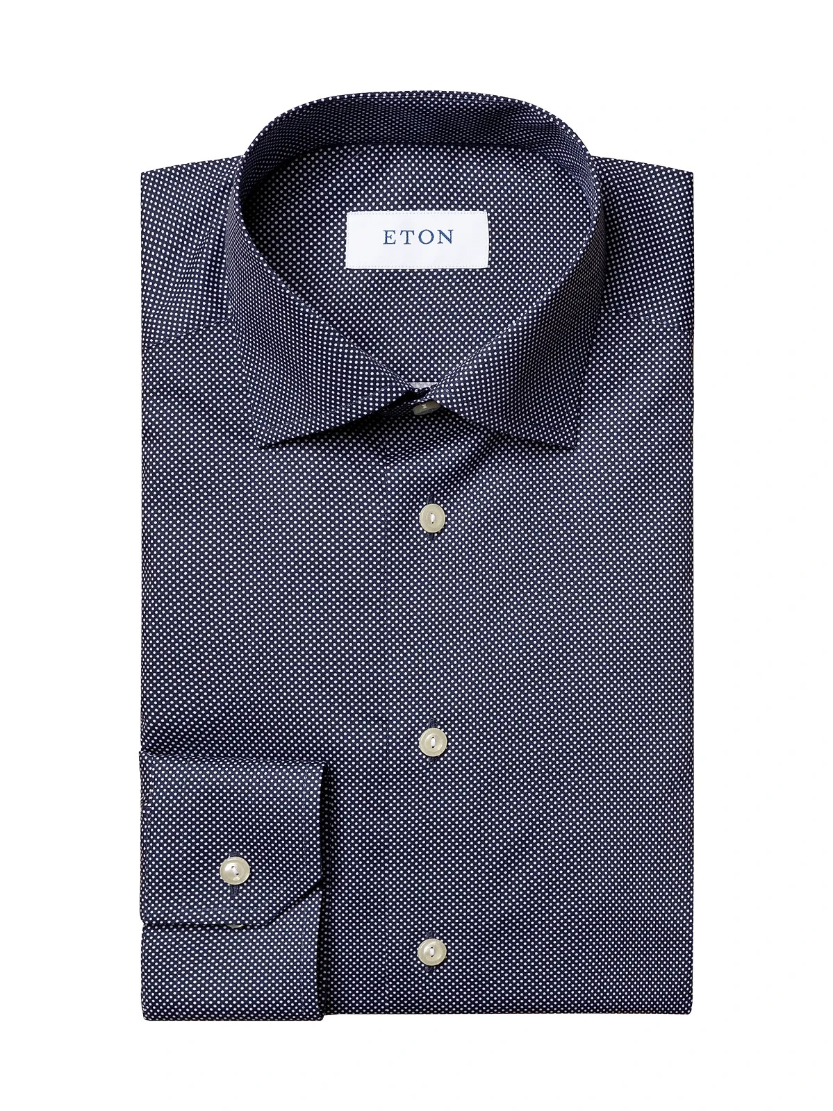 ETON Dress Shirt, Signature Dots, Contemporary 38 | 15 (S) – MSRP $290.00 NWOT