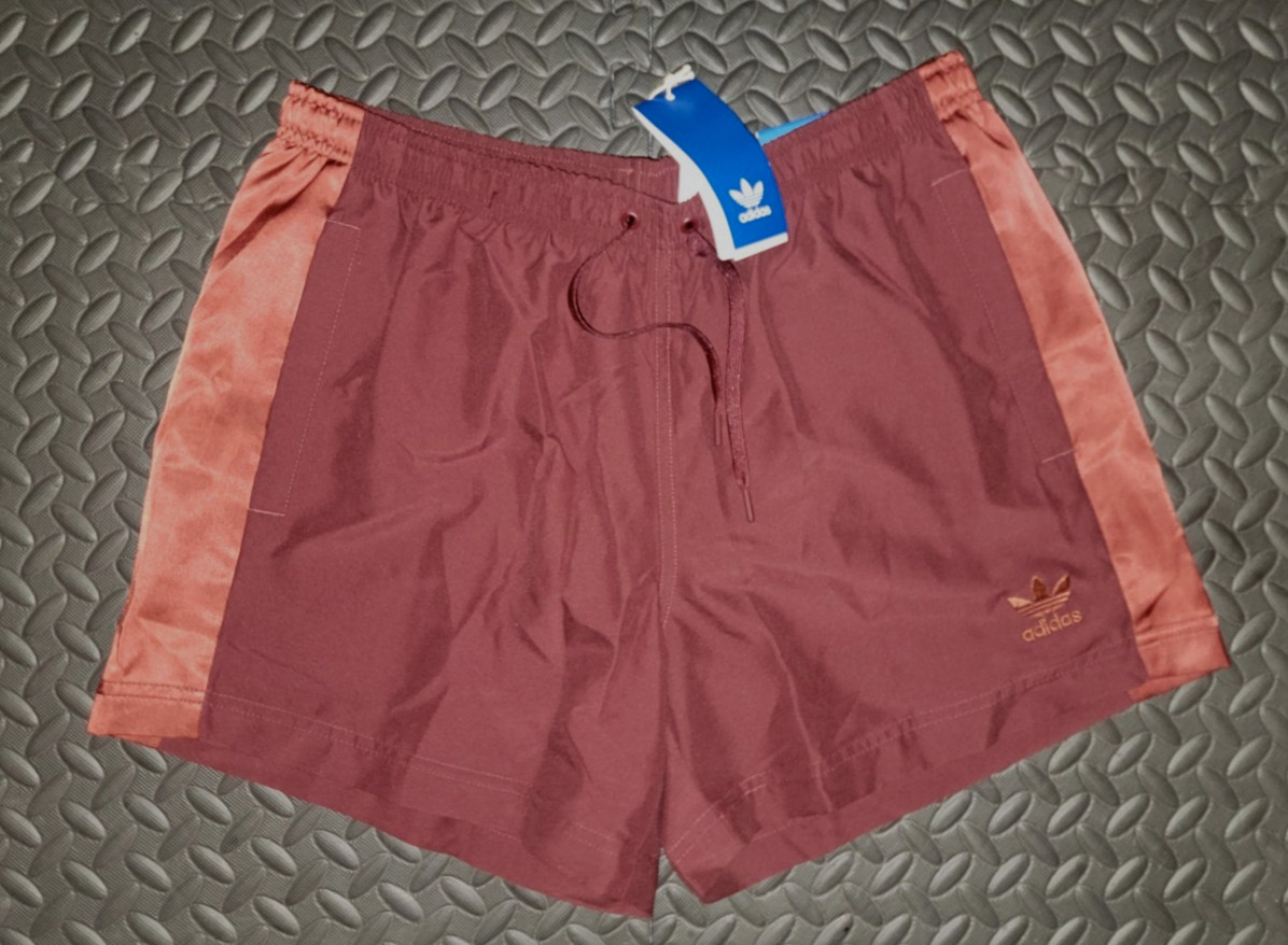 NEW MEN’S ADIDAS ORIGINALS 5 INCH SWIM TREFOIL SHORTS ~SIZE XL #JD5280