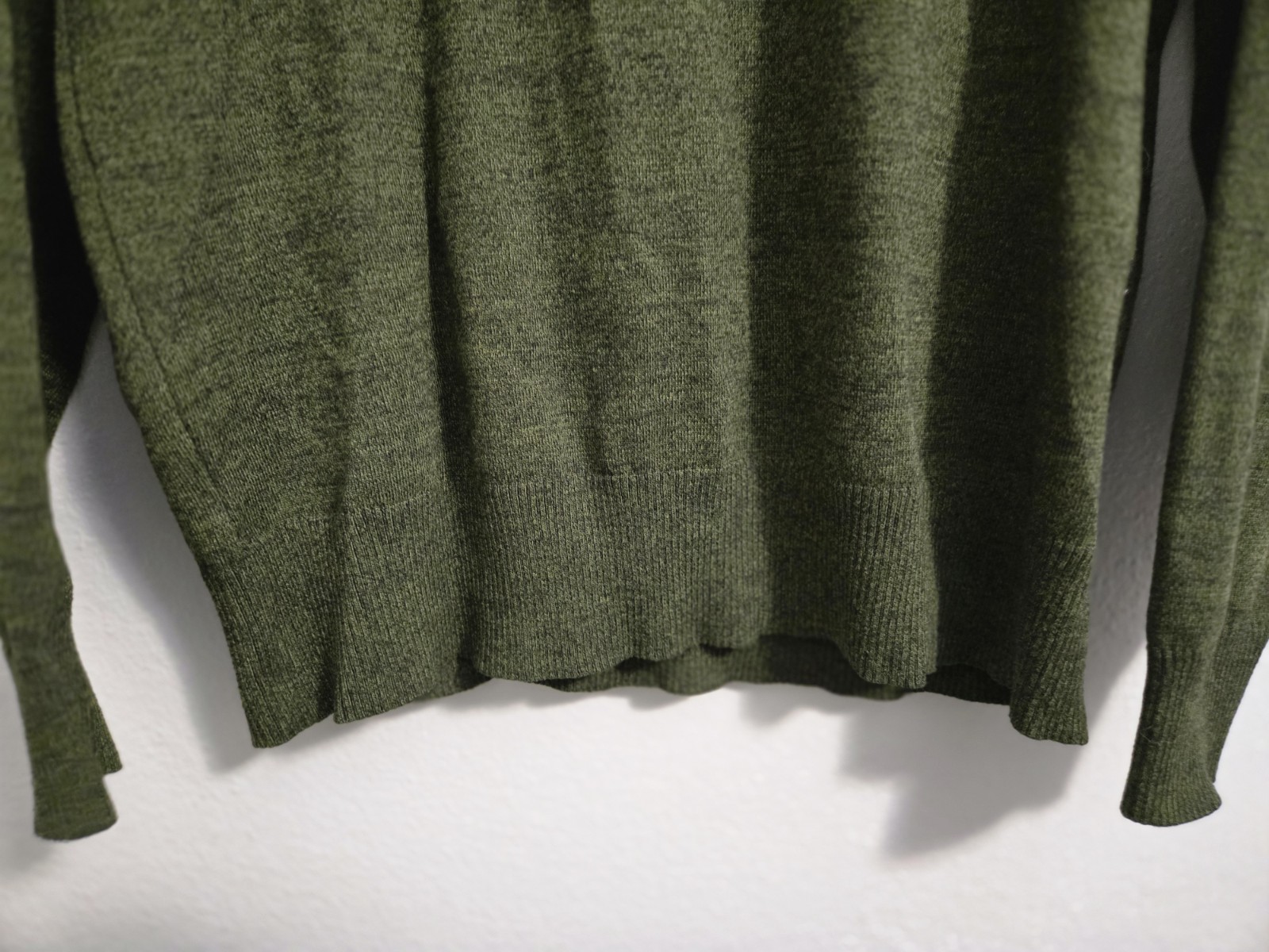 Coofandy Dark Green Long Sleeve Sweater Size L #210