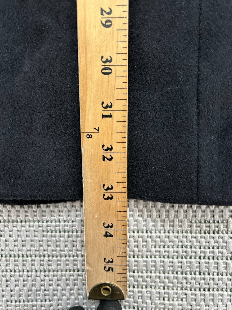 Theory Coat Womens Large Black Wool