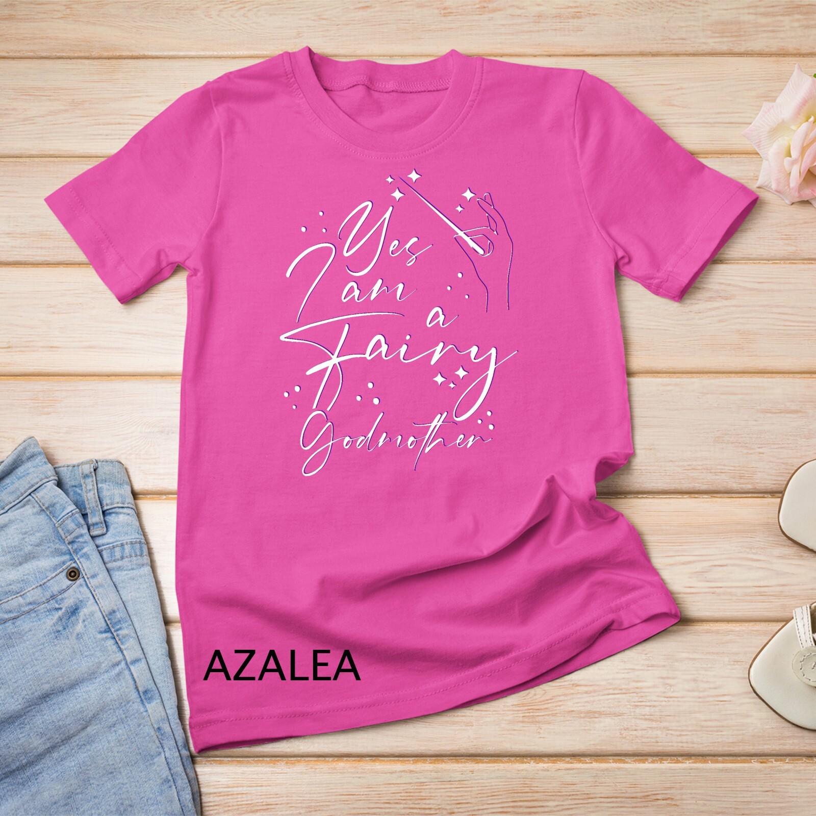 Yes I Am A Fairy Godmother Magic Godmom Mother’s Day Lover Unisex T-shirt