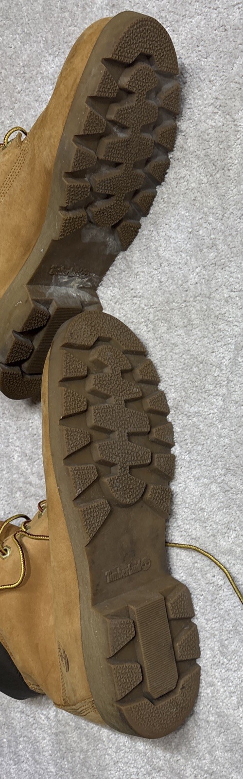 Timberland Boots Premium 6” Wheat Nubuck Waterproof 18094 Leather Work Men’s 12