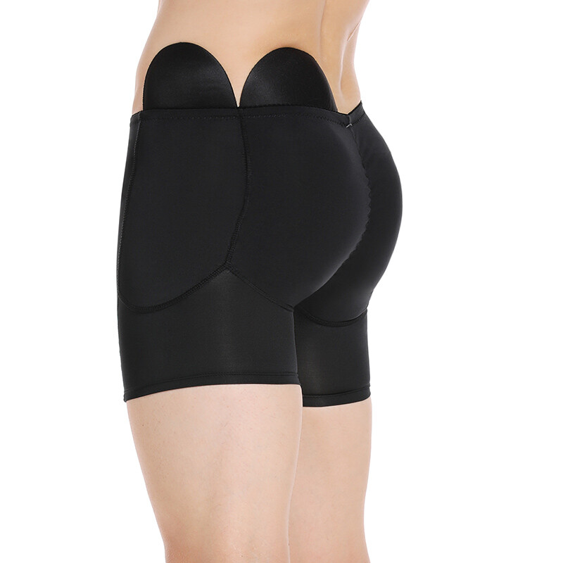 Men Padded Enhancer Underwear Shapewear Butt Lifter Boxer Briefs Panties Shaper