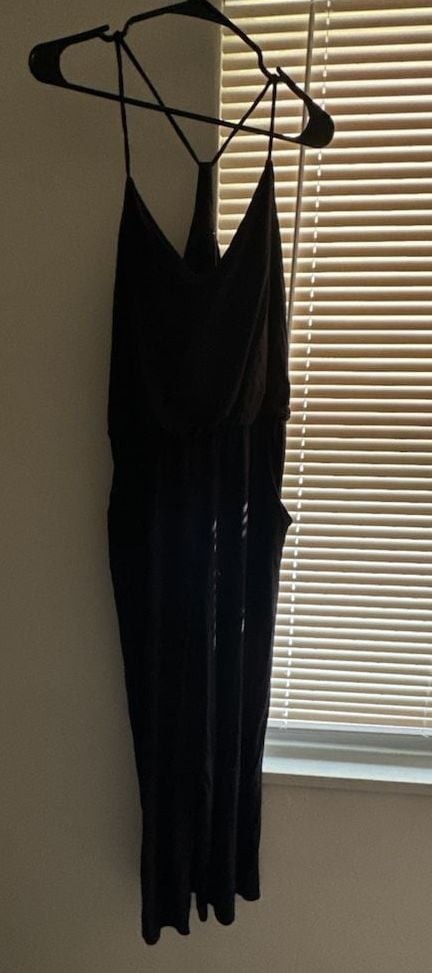 COPE by Urban Outfitters Parachute Pant Split Leg Jumpsuit