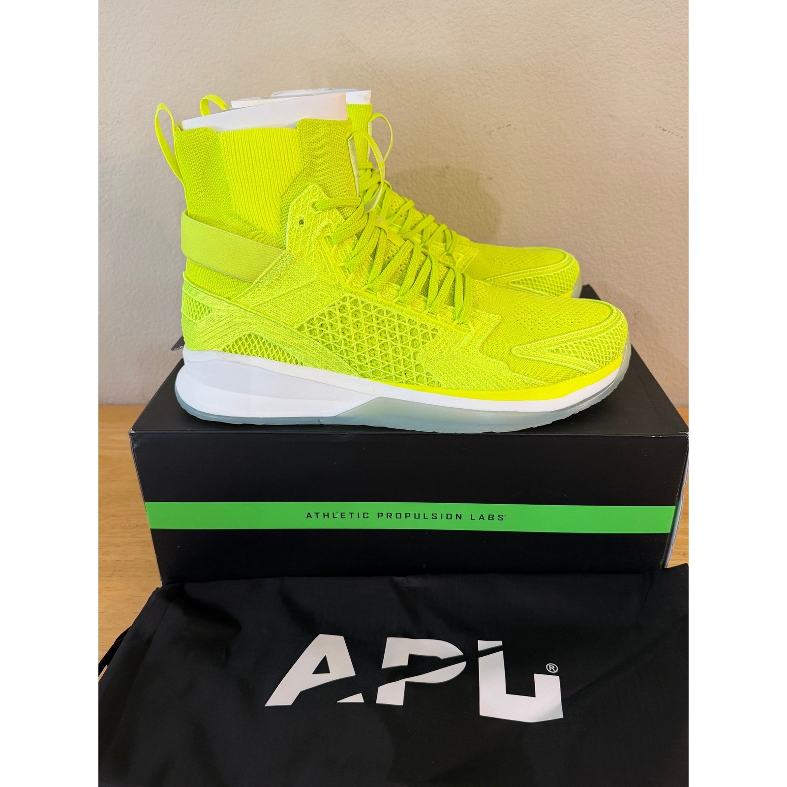 New APL Concept X Men’s Basketball Shoes Energy Neon Glow in Dark 11.5M/13W