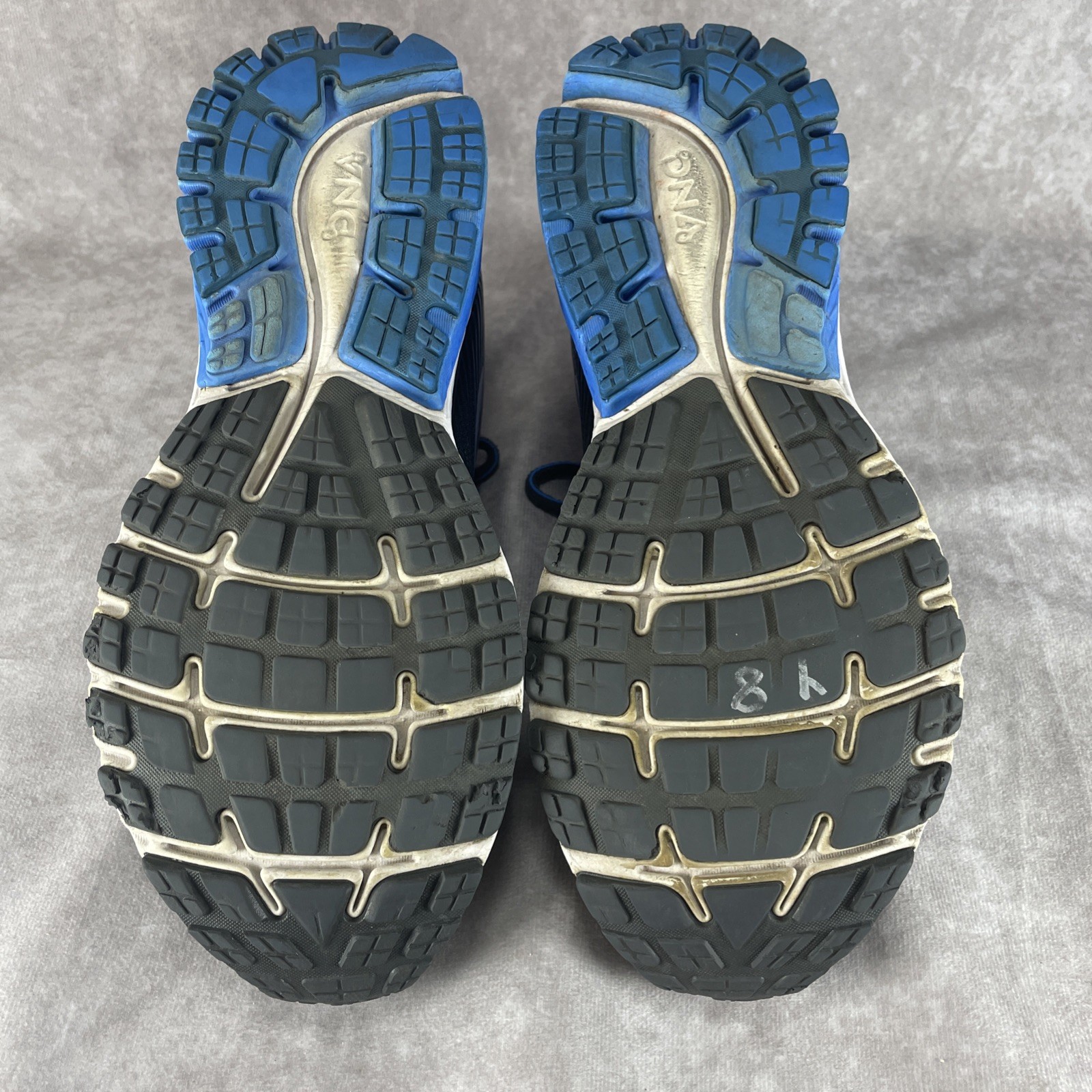 Brooks Mens Ghost 10 Black/Blue Running Shoes (1102571D056), Size: 9 #JJ17+13