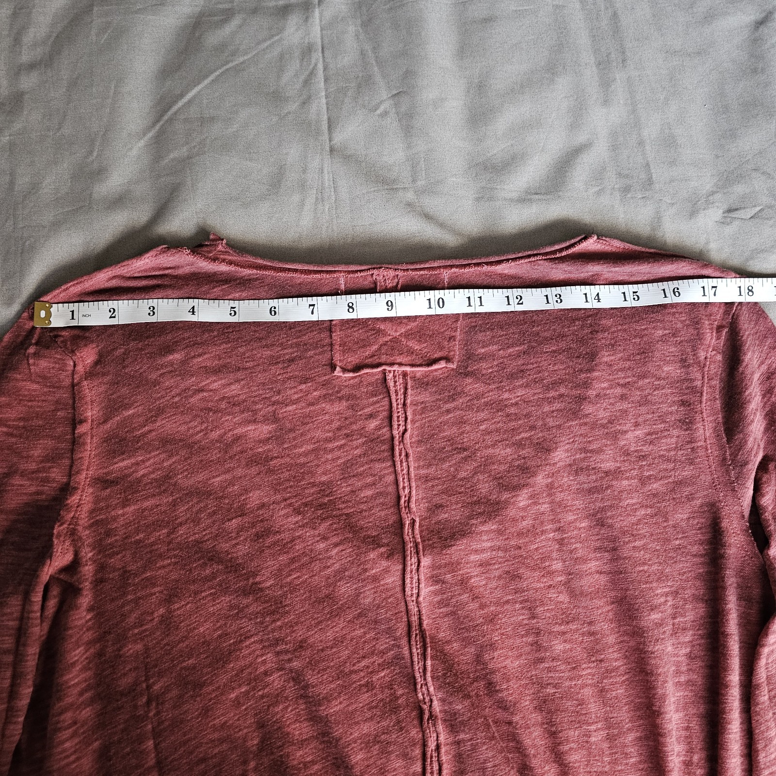 We The Free Free People Oversized Slub Knit V Neck Top Small Fits UK10-14