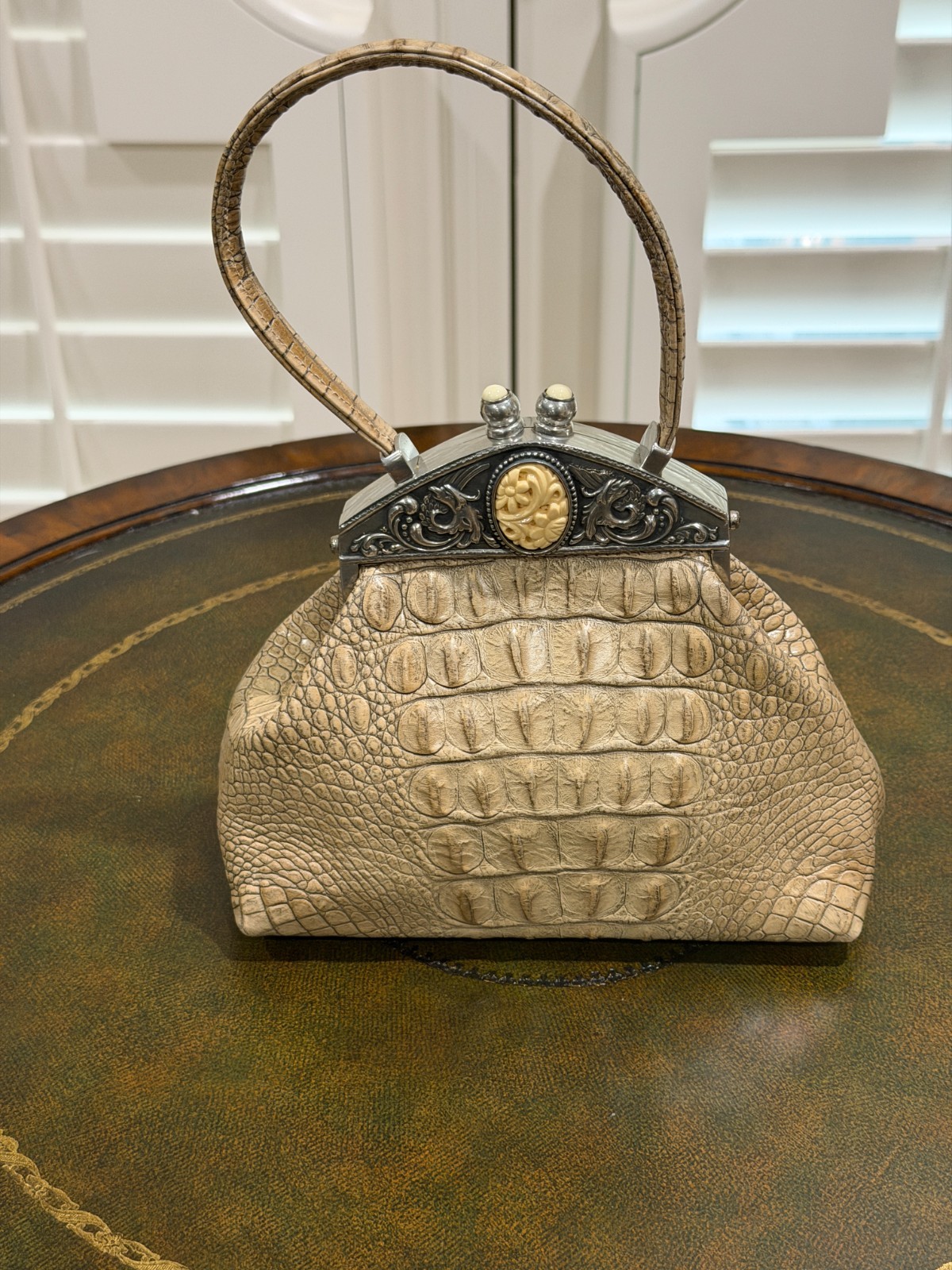Excellent Unused Vintage MOULIN ROUGE HANDBAG by Designer JAMES CULVER