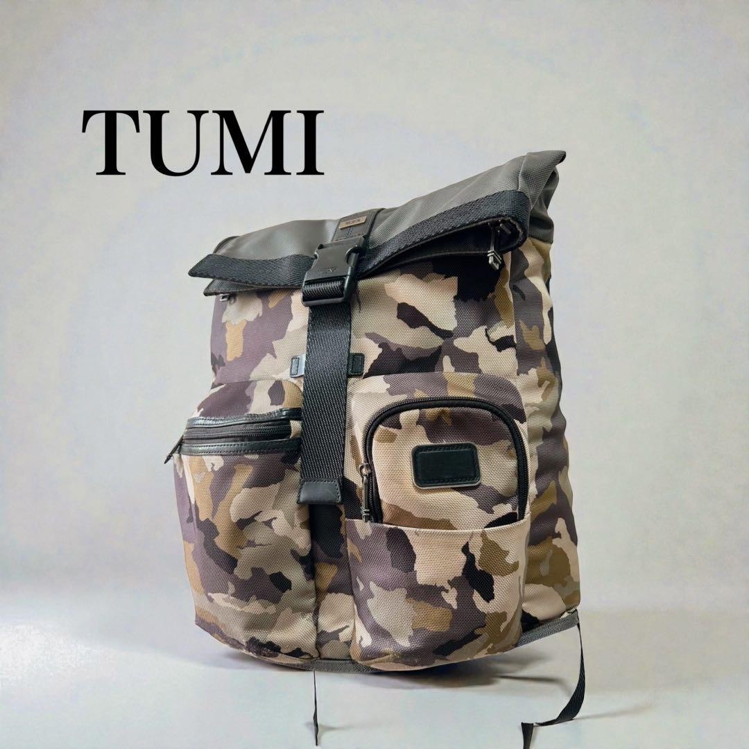 TUMI ALPHA BRAVO London Roll Top Backpack