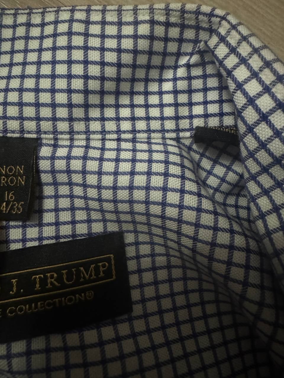 donald j trump signature collection shirt 34/35 reg fit