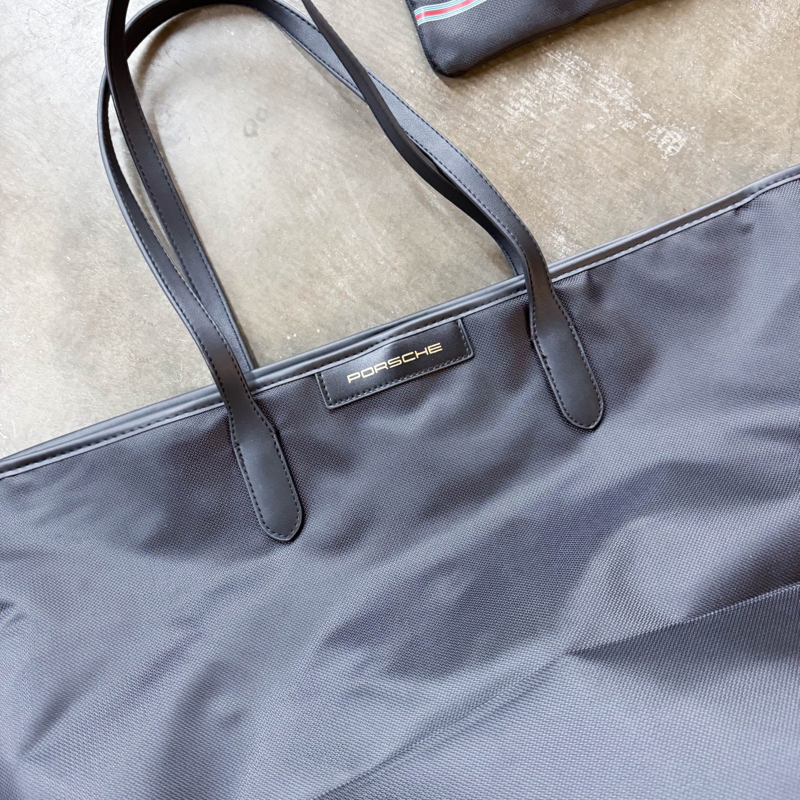 NEW Porsche Design Tequipment Martini Racing Shopper Tote w/ Bonus Bag Spyder
