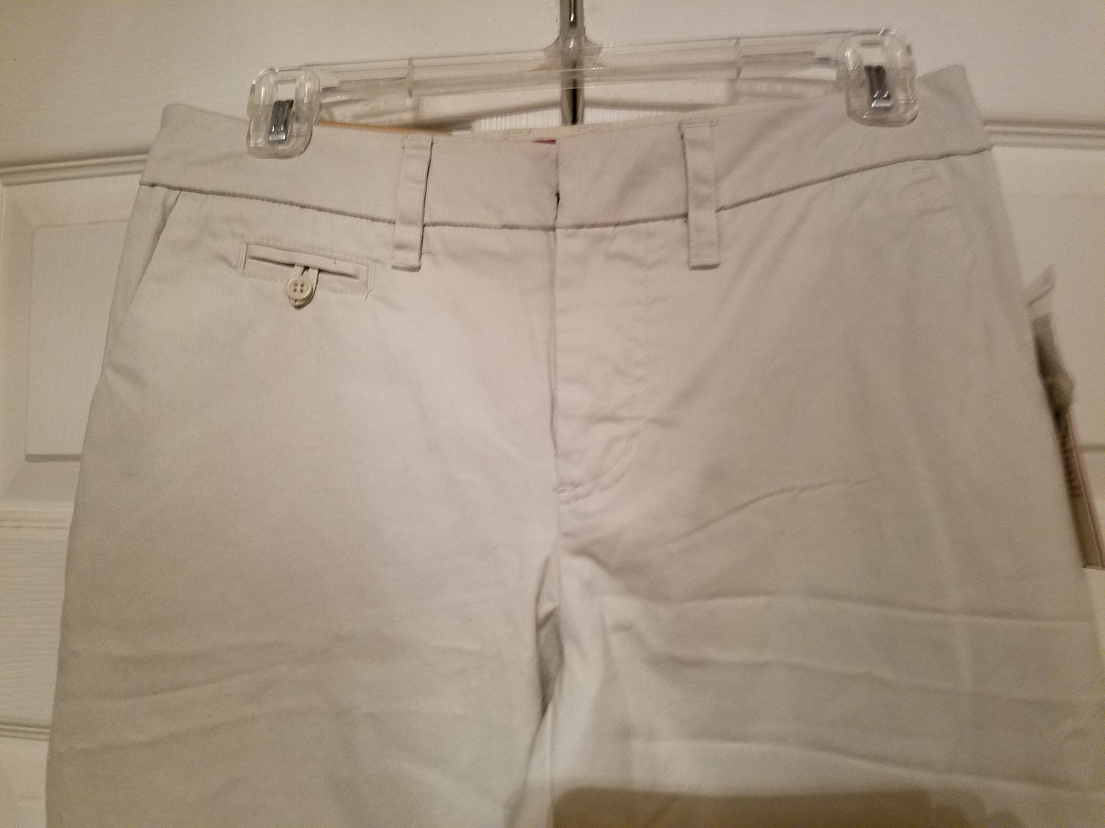 Merona Oyster The Ultimate Khaki Nanotex Fabric Relaxed Size 2 Pants (New)