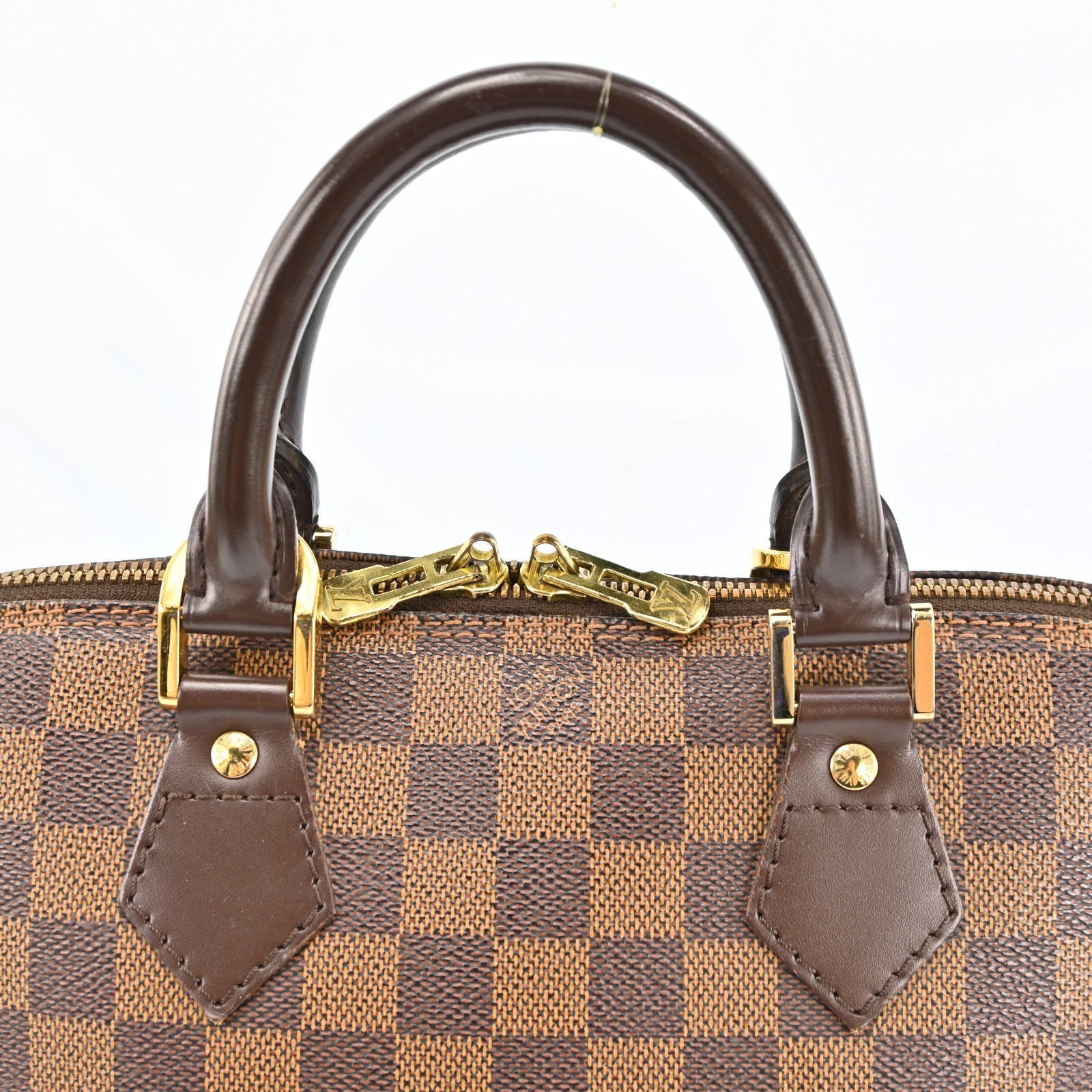 AUTH Louis Vuitton LV Hand Bag N51131 Alma Ebene Damier 4711251 N2785SA803