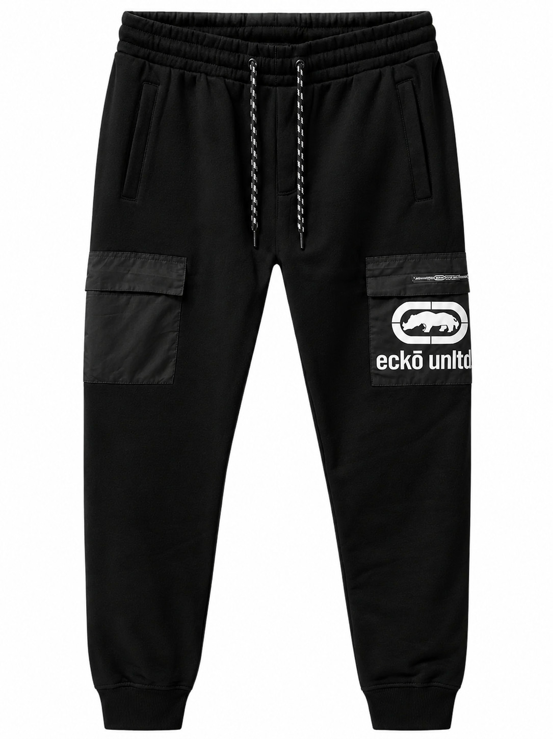 Ecko Unltd. Men’s Cargo Jogger Pant-Black-New with Tag-Size (S-3XL)
