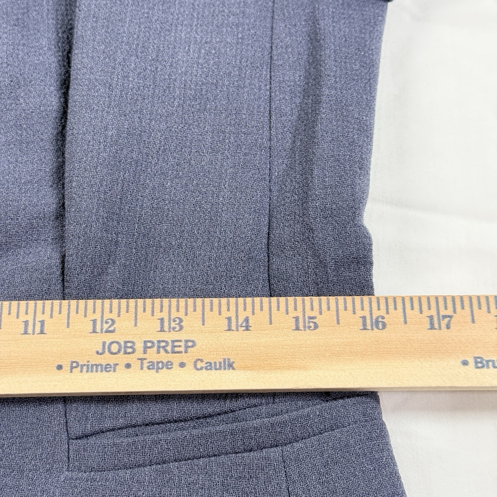Lafayette 148 Wool Peplum Zip Blazer Jacket Blue Minimalist Luxury Women 4