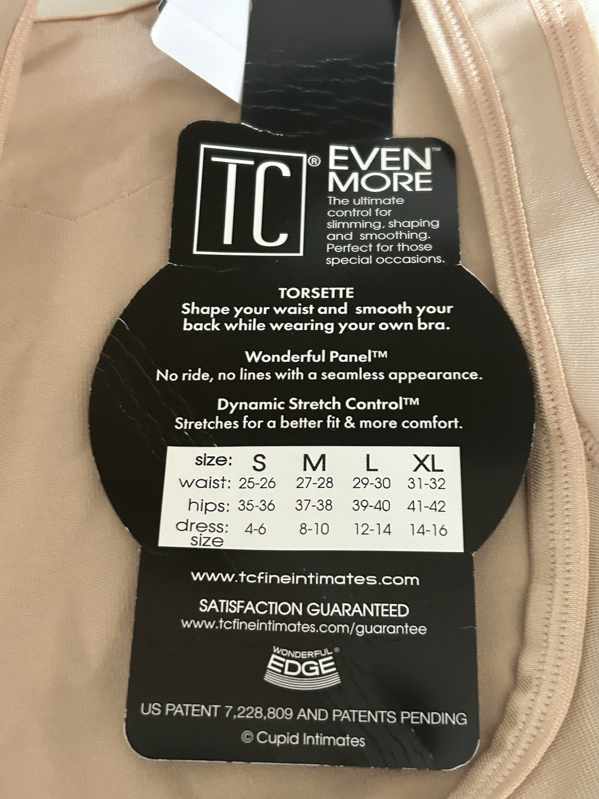 TC Fine Intimates Firm Control Shapewear Nude Smoothing Layering (3) New Items M