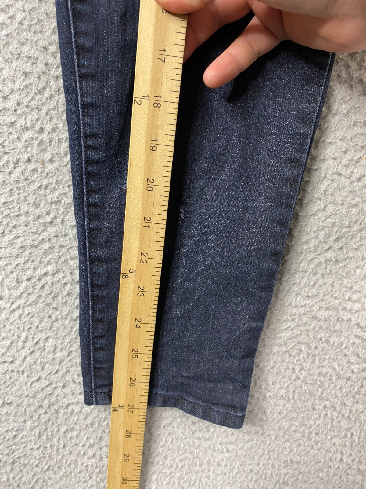 Democracy Ab Technology Jeans Womens 12P Blue Skinny Fit Dark Wash Denim