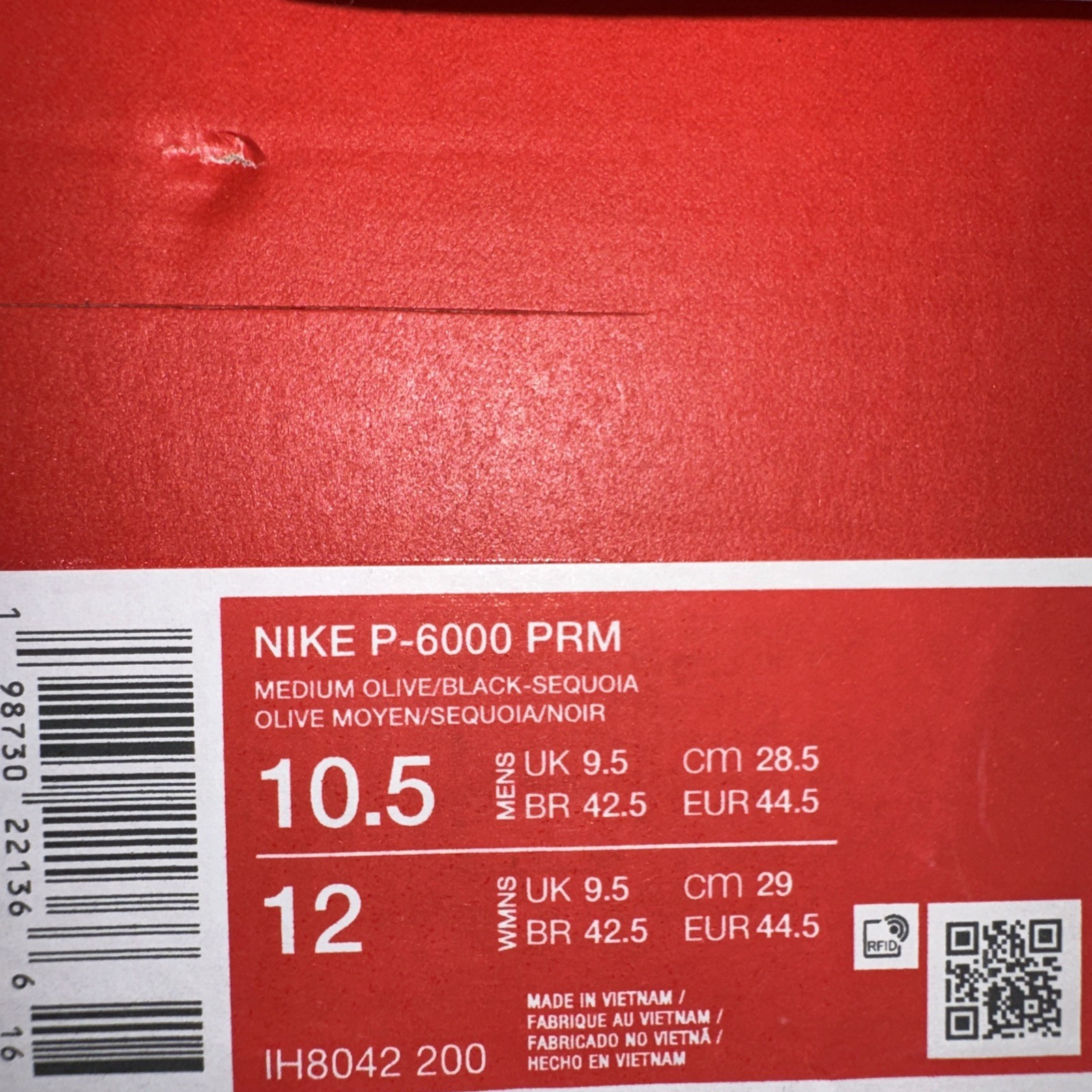 Nike Men’s Size 10.5 P-6000 PRM (IH8042 200) Brown Running Sneaker Sports