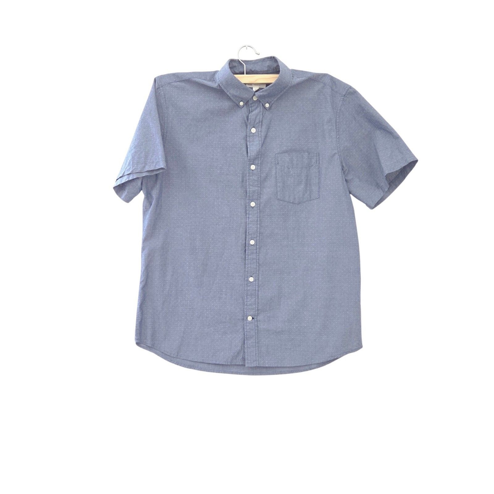 GAP Standard Fit Men’s Large Button Down Shirt Classic Casual Cotton Top