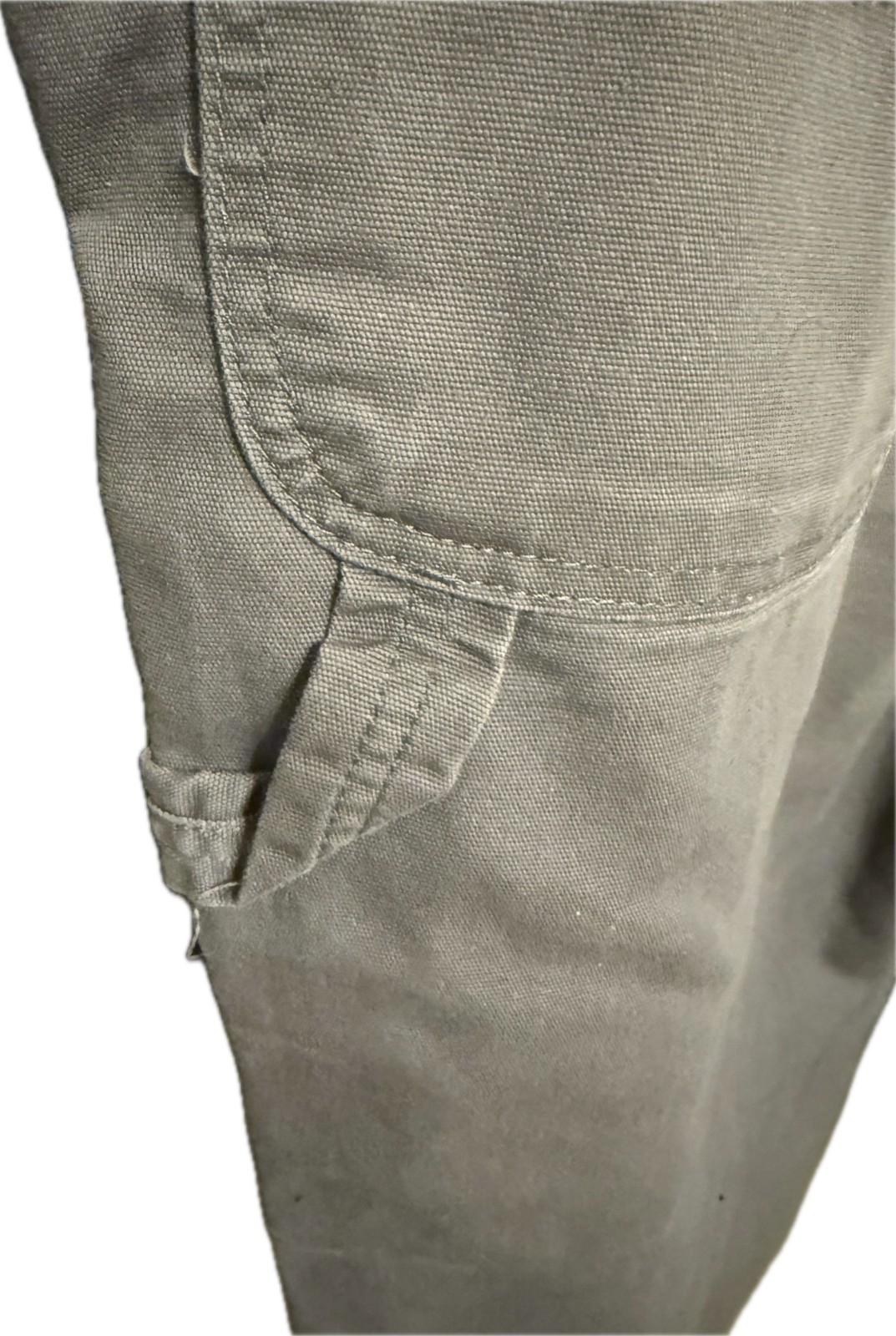 DICKIES FLEX 38×34 LYCRA 5-POCKET GRAY REGULAR FIT TOUGHMAX CARPENTER PANTS RARE