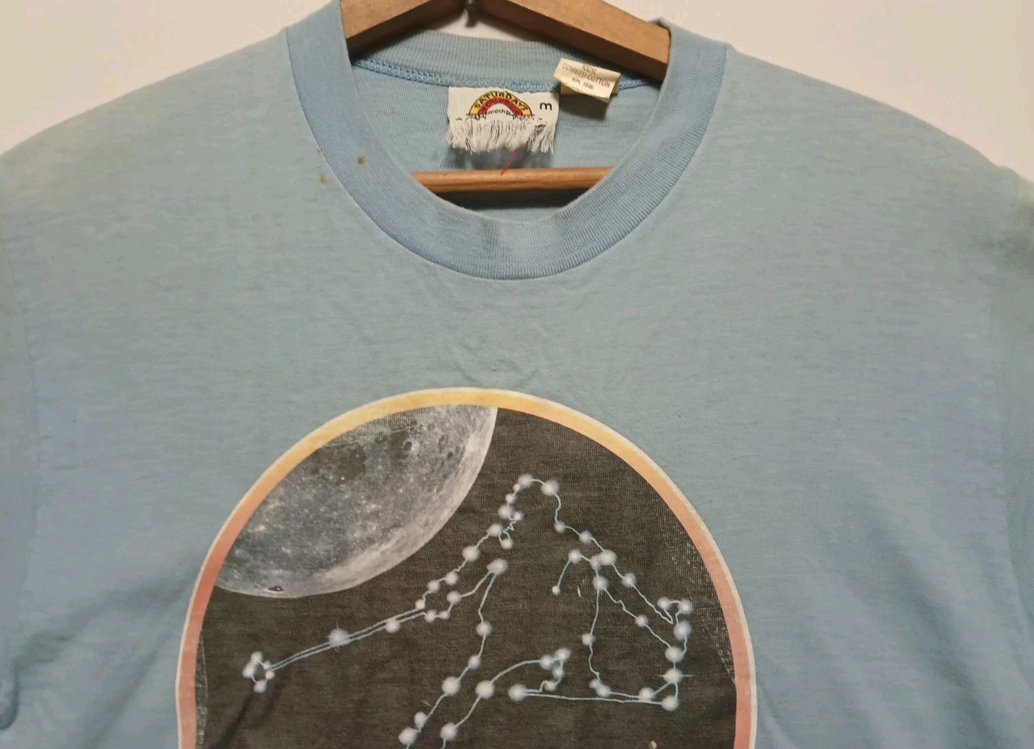 Saturdays In California Roach ’76 “Heavenly” Constellation Skier Graphic T-shirt