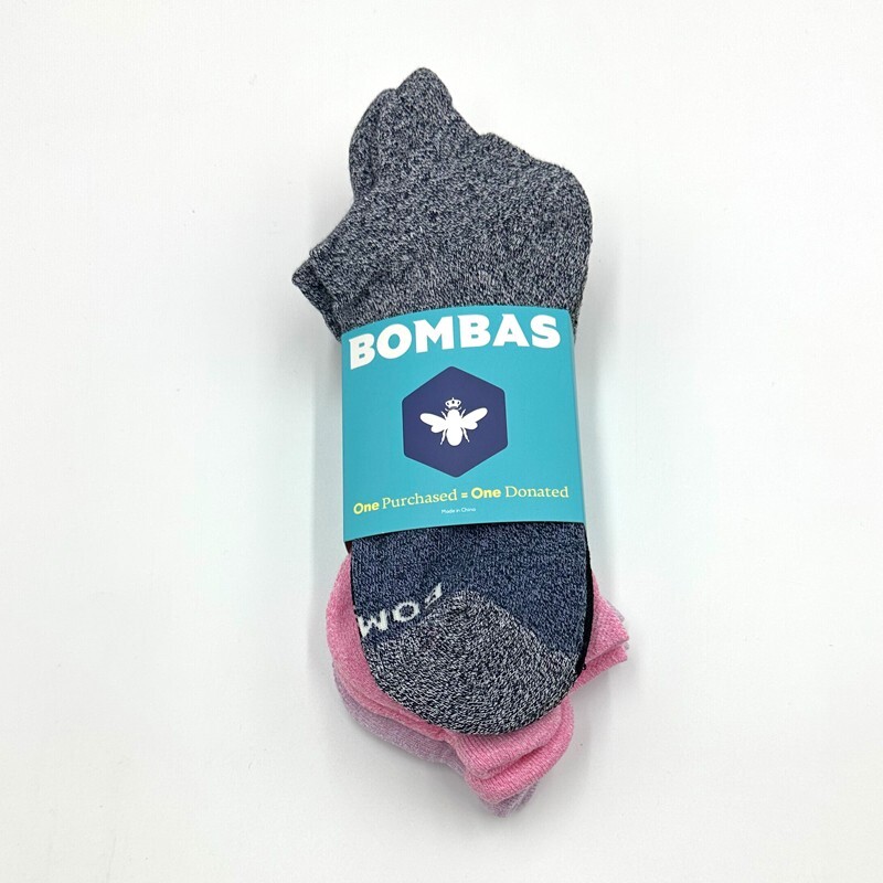 4 Pack Bombas Ankle socks 4 Colors Mix Women’s Solid Honeycomb Size Med 8-10.5