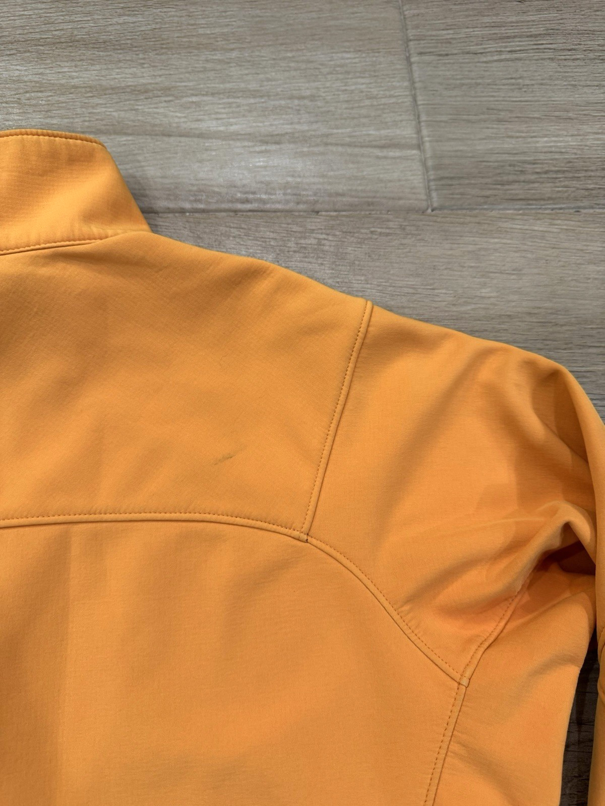 Patagonia Women’s Adze Softshell Jacket MEDIUM Orange Full Zip Outdoor *SEE PICS