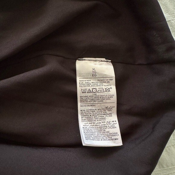 NWT Old Navy Black and White Bishop Sleeve Midi Dress – XL
