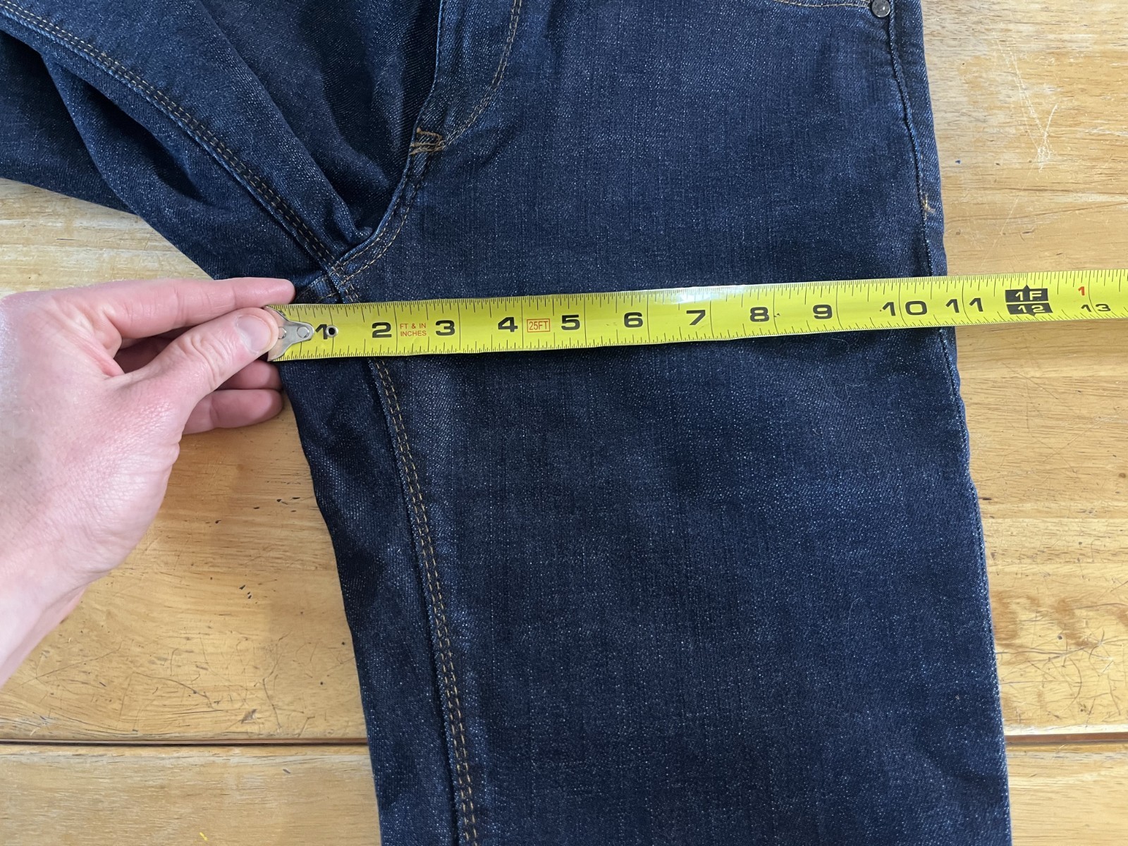 Mott & Bow Mens Slim Size 29 x30 Dark Wash Blue Jeans A01