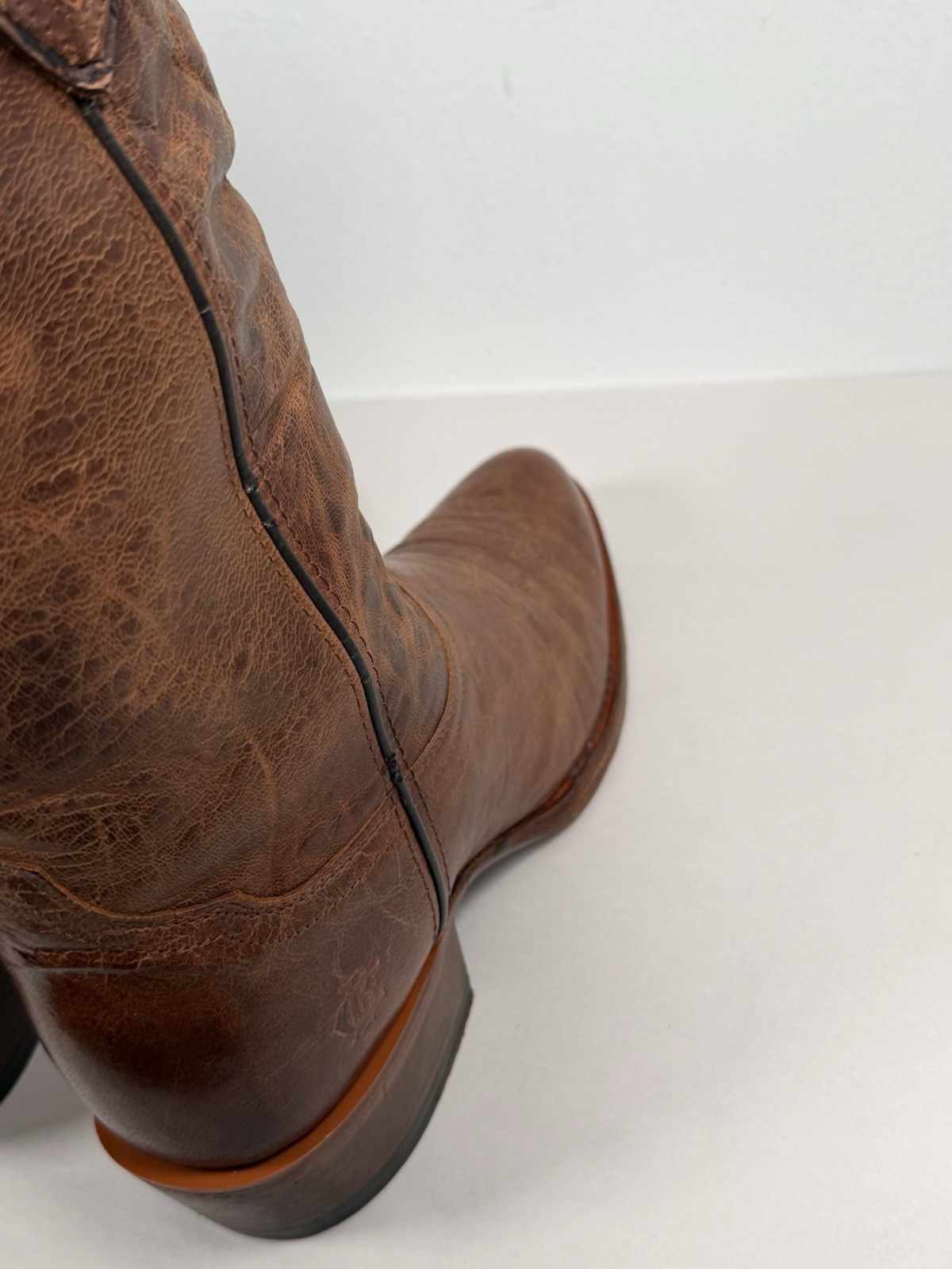Men’s Cattle Baron Cowboy Boots Size 9 D Scotch Goat DH5441 Ranch Riding Western