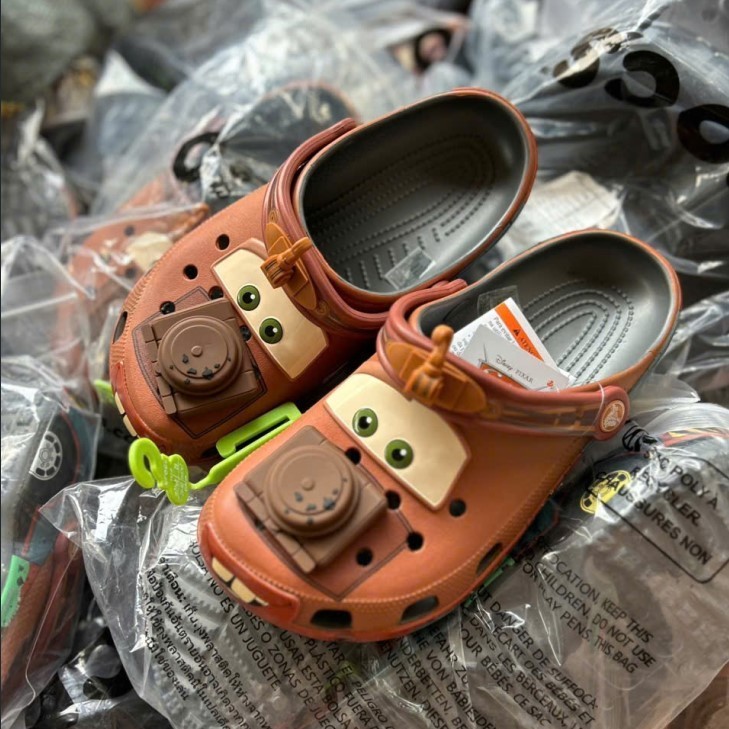 Adult Mater Cars Crocs Classic Clog Slip On Casual Comfort Shoes