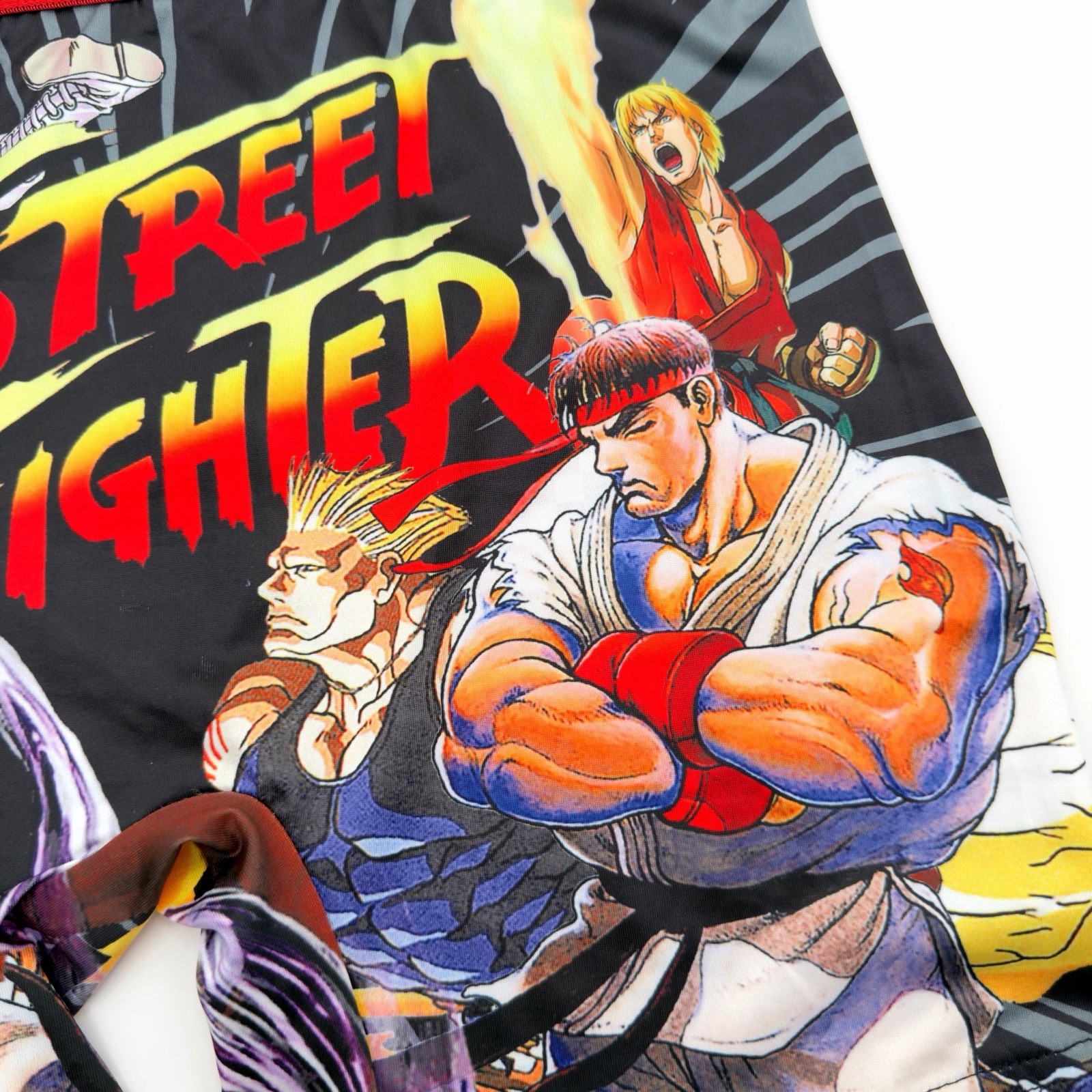 Street Fighter Boxer Briefs Mens Medium Underwear Retro Video Game