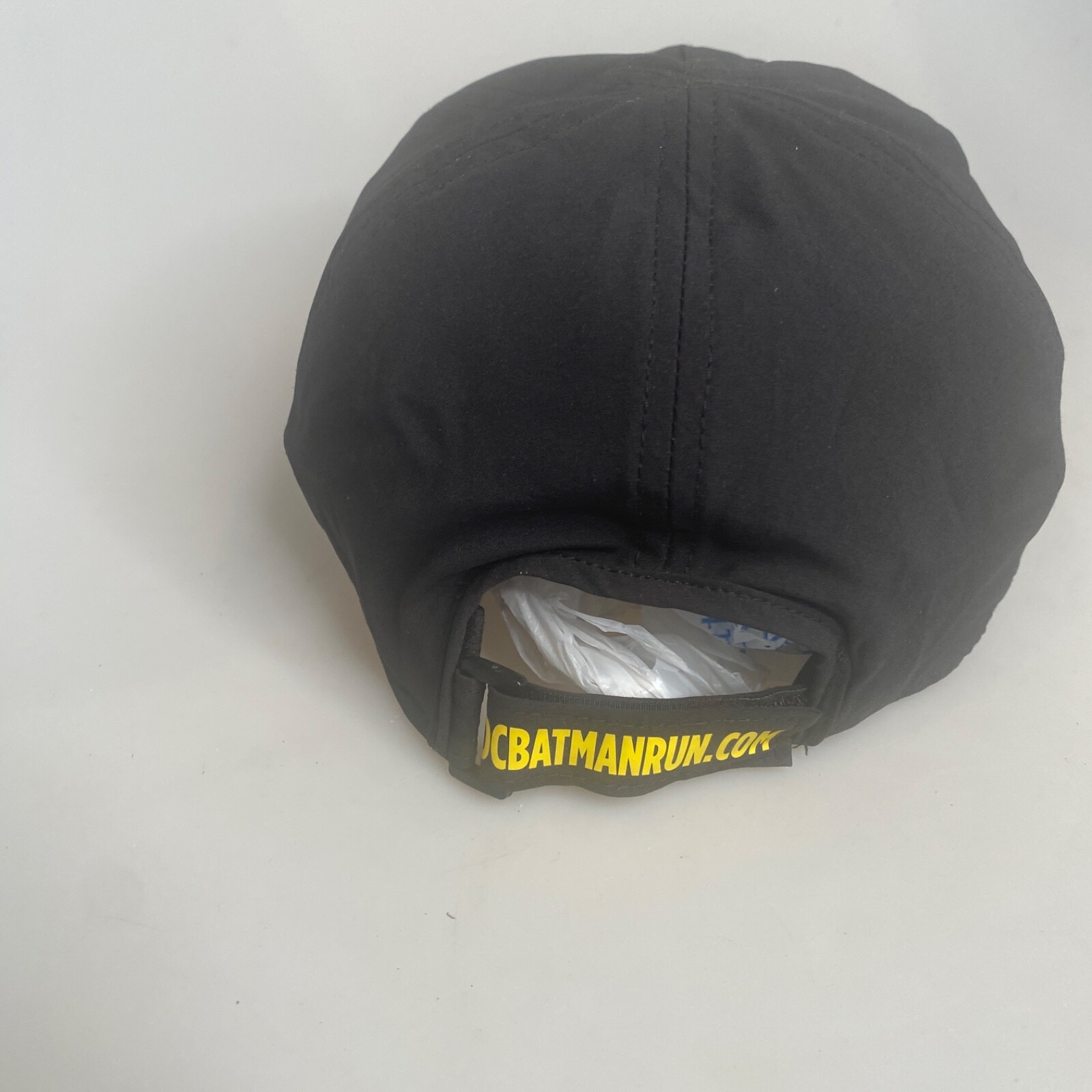 DC Batman Run Hat Cap Other Strap-Back Lightweight Running Black Nylon