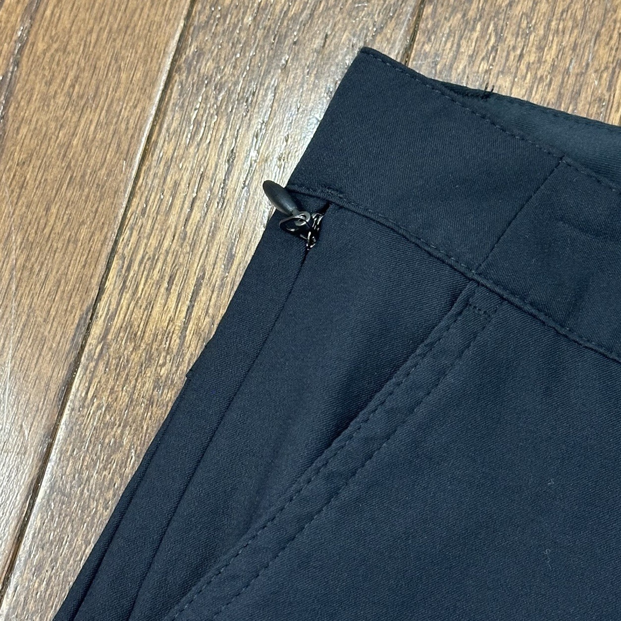 New $65 Columbia Leslie Falls Capri Pants Omni Shade Black Women’s Size 14