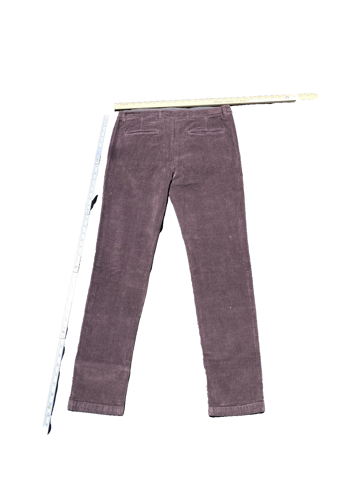 Historic Crew Men’s Brown Corduroy Pants Size 46 NWT Zipper & Button Closure