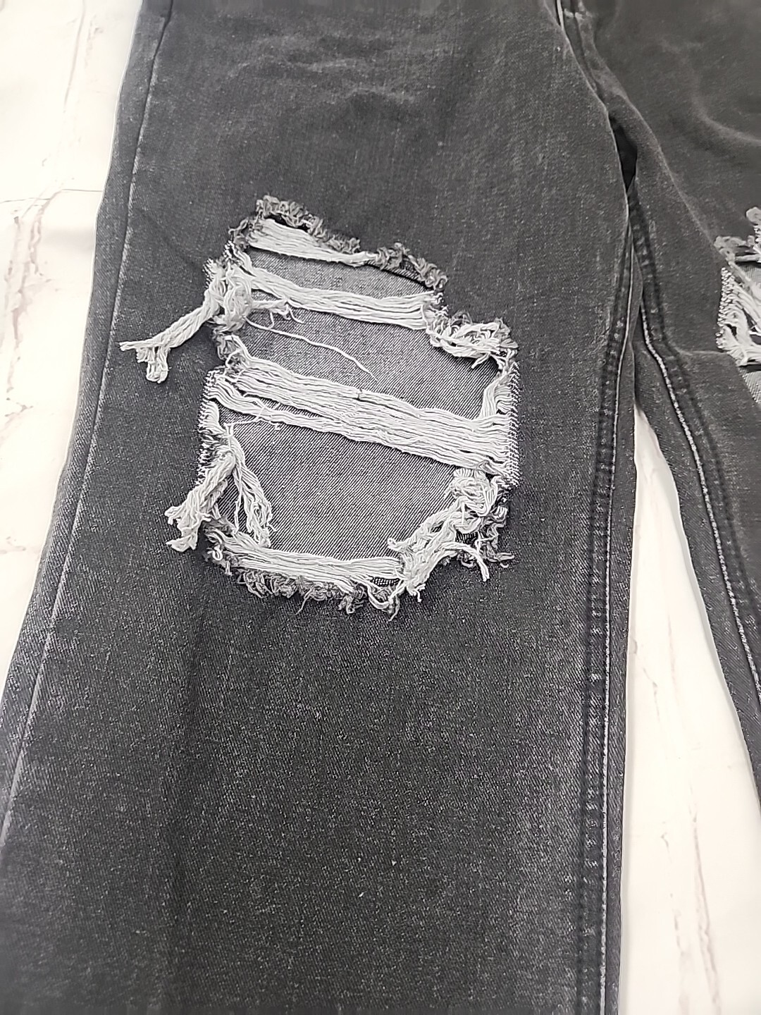 NWT Blue Savvy Jeans Womens Size 9 Mom High Rise 90s Distressed
