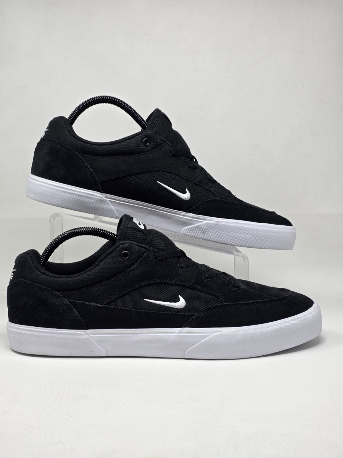 Nike SB MALOR Men’s Size 13 Shoes Black/White FV6064-001 Suede & Canvas NEW