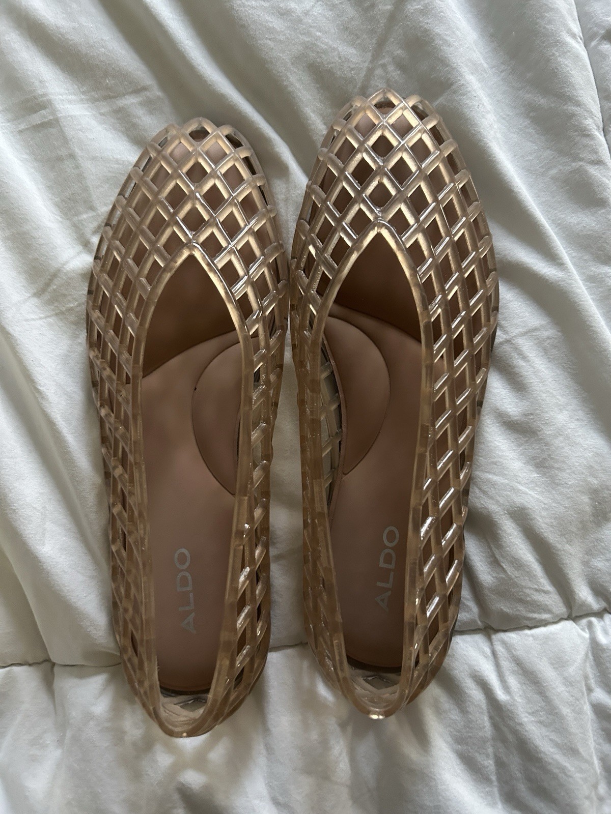 Jelly Flats- Aldo Size 7- Read description