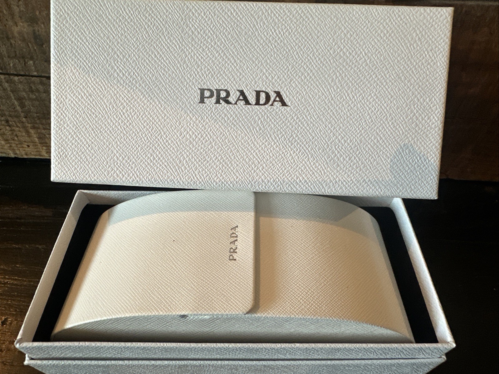 PRADA Milano SPR17WS 49*20-145 Black Dark Grey Lens UNISEX Sunglasses Kool