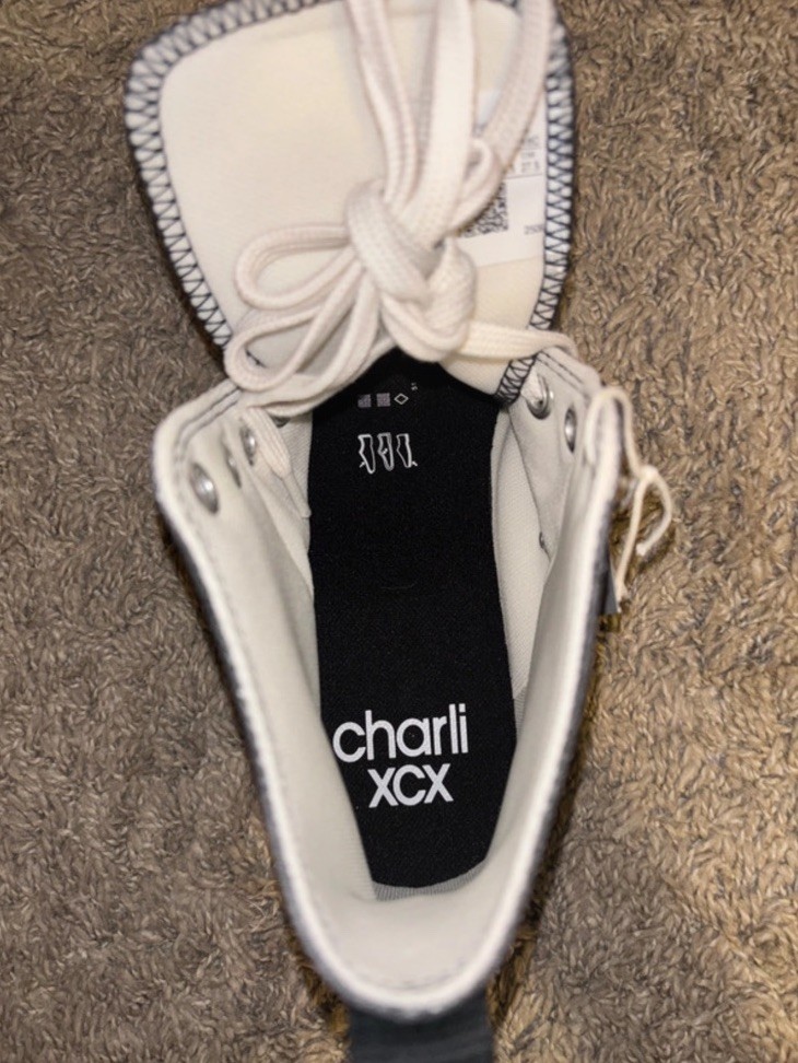 Charli xcx Converse Collab Custom Chuck High Top Lace-Up Brand New Women’s 11