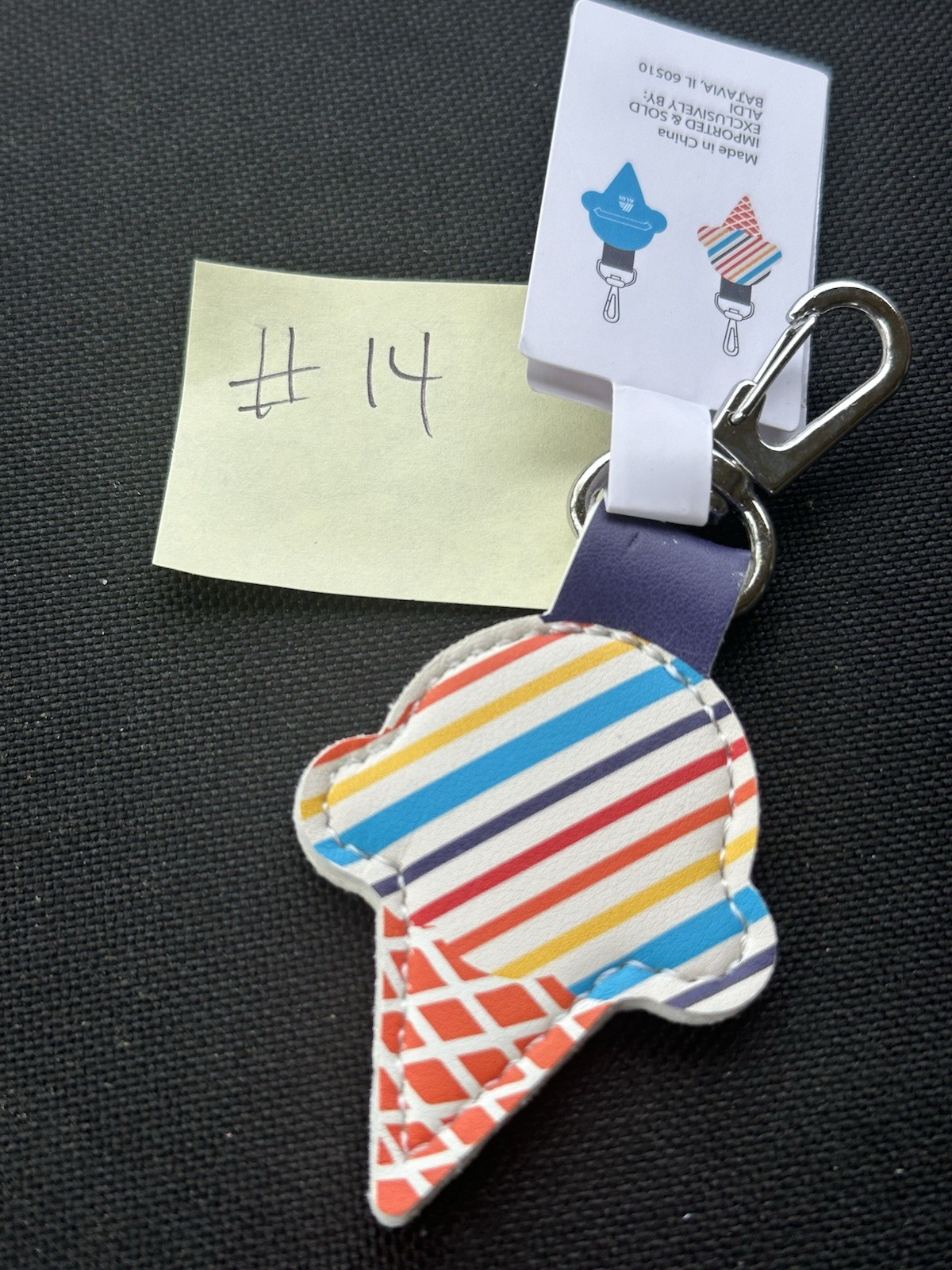 Aldi Shopping Cart Quarter Holder Keychain ~ You Choose ~ New with tags