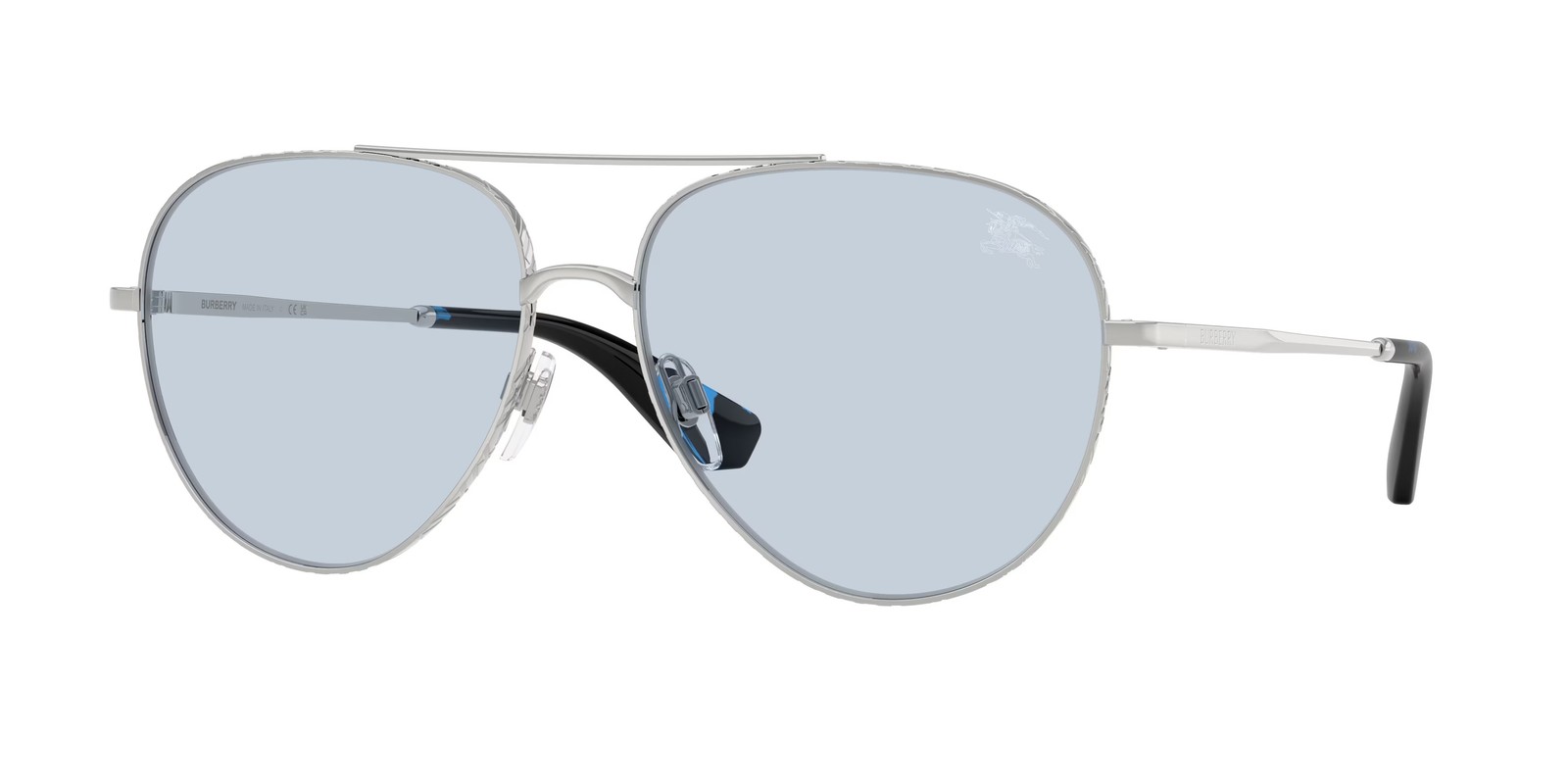 BURBERRY BE3172 100572 Silver Azure 59 mm Unisex Sunglasses