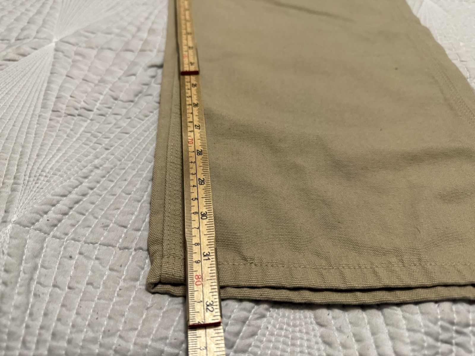Carhartt FR Flame Resistant Canvas Cargo Workwear Pants Men 40 X 30 Tan Pockets