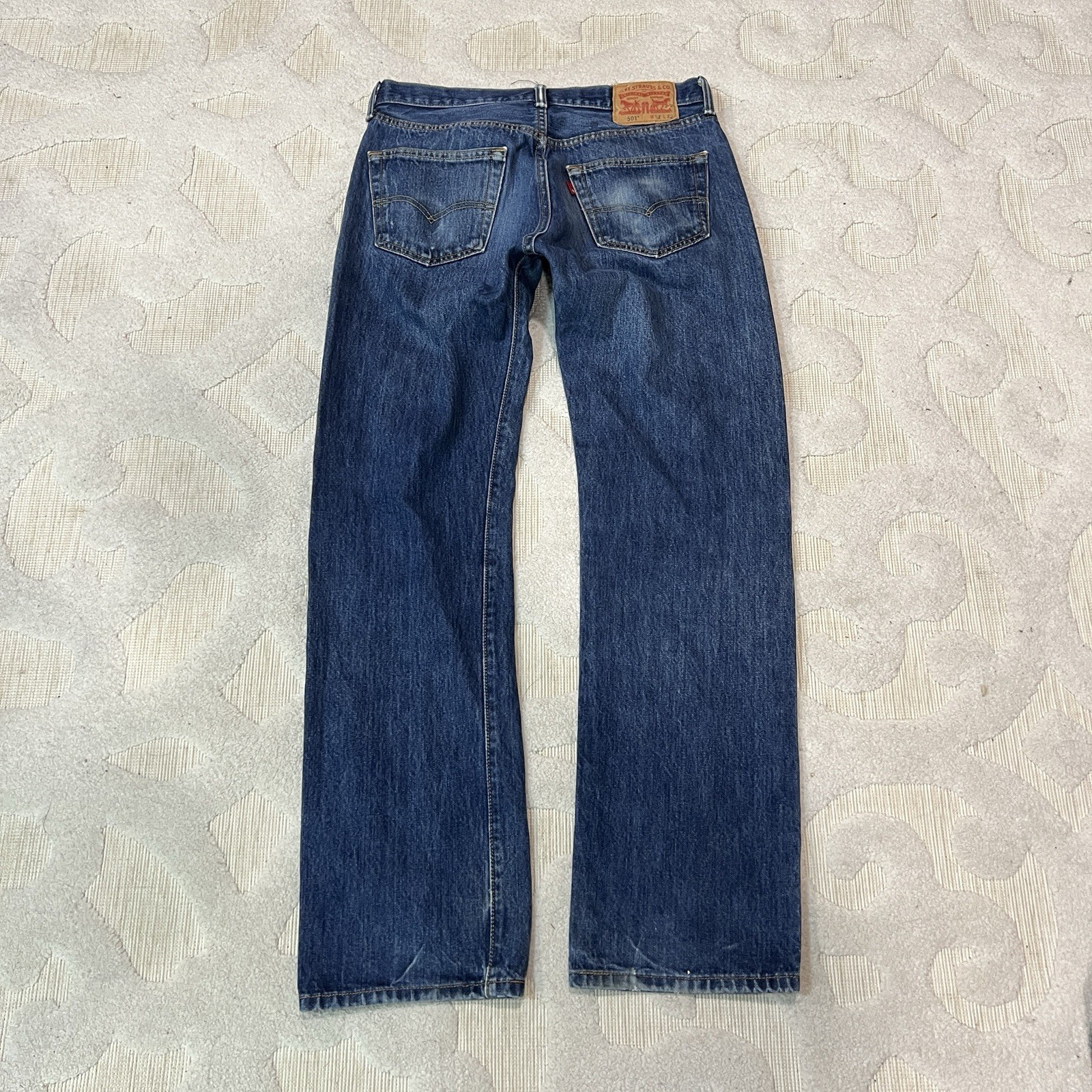 Vintage Levi’s 501 Button Fly Jeans Men’s 32×31 Blue Denim