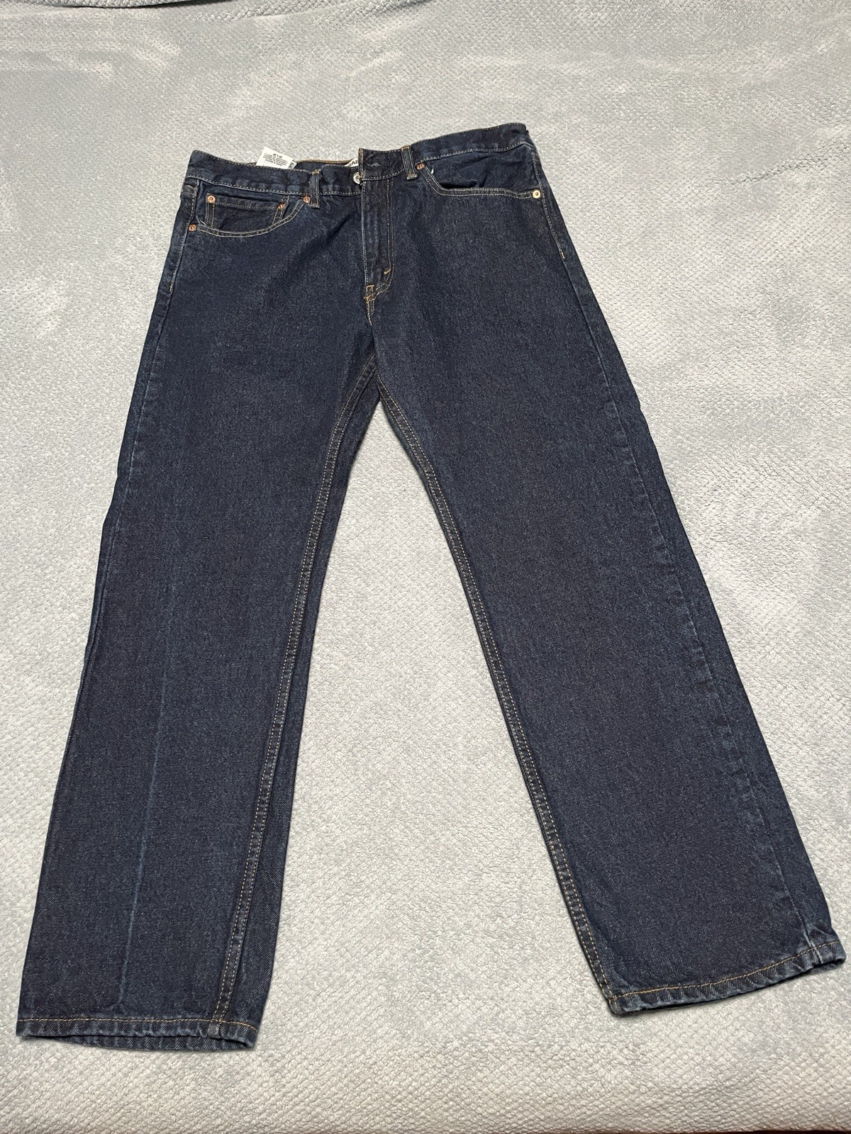 Levis 505 Straight Fit Blue Size 34×30 Men’s Jeans, Never Worn