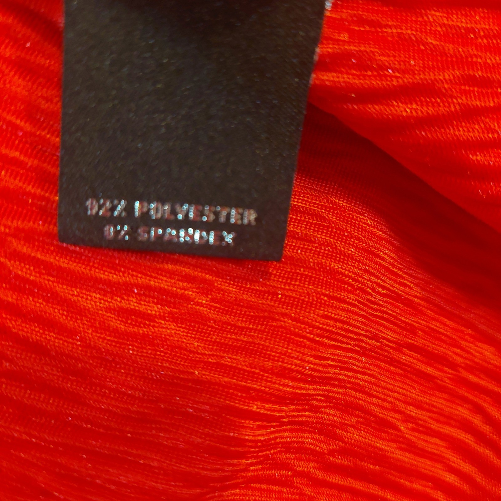 Slim Factor Kimono Cardigan 1X Red Textured Duster Open Front Stretch Top