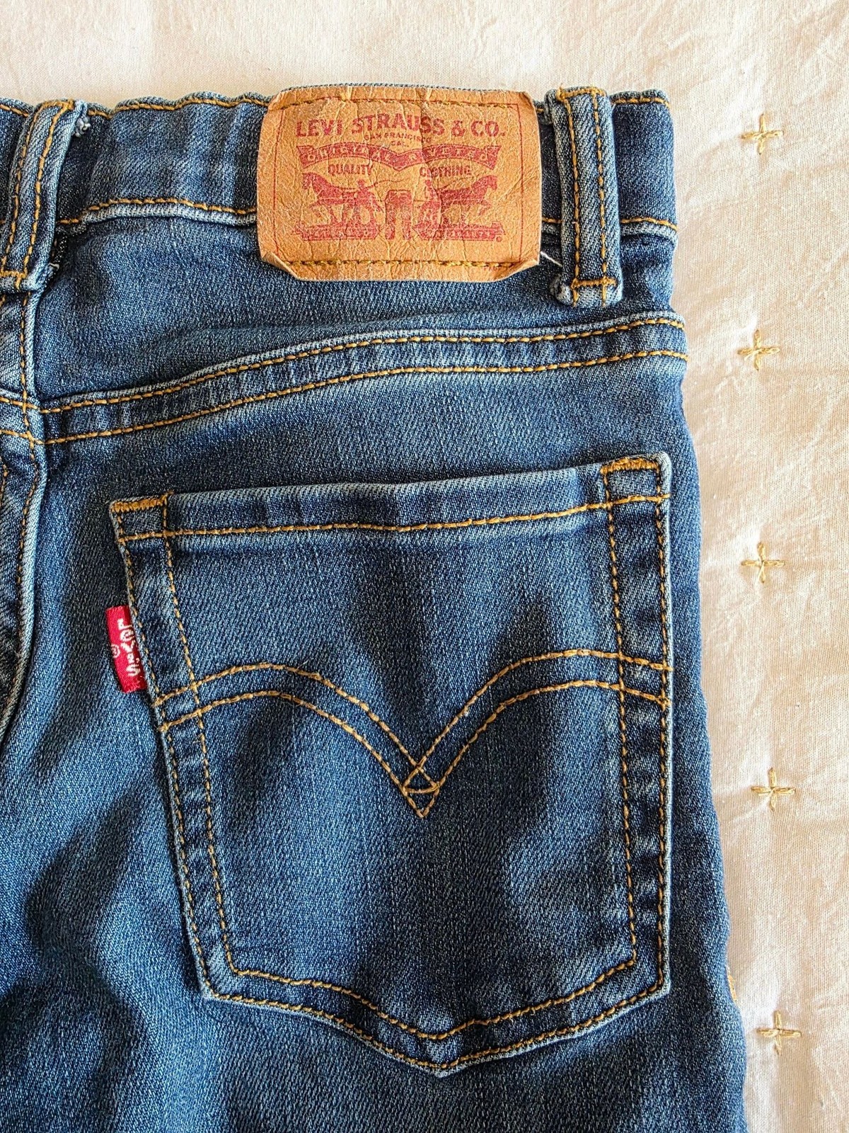 Levi’s Girls 726 High Rise Flare Jeans Size 7/8